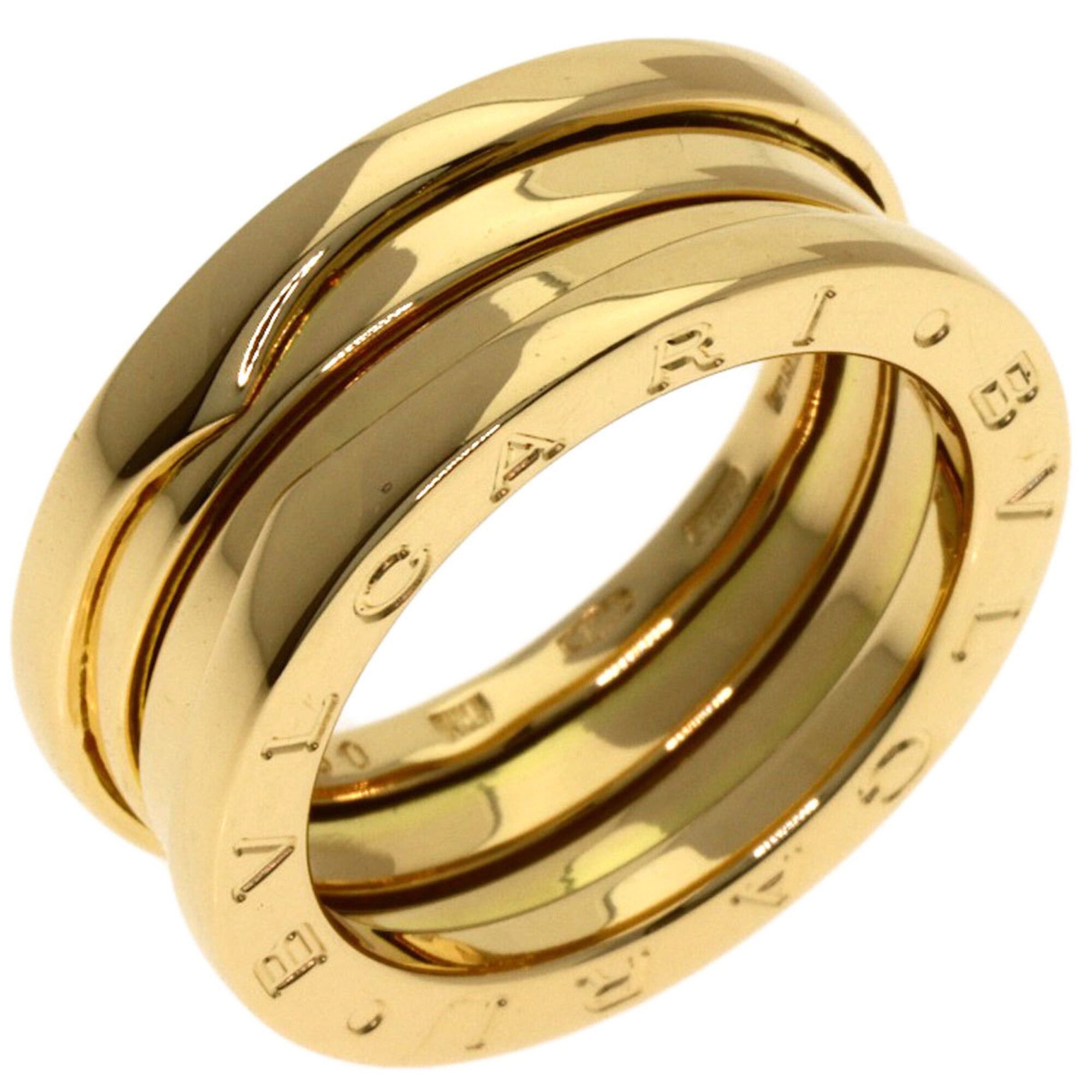 Bvlgari Bulgari B-zero1 2-band ring #50, 18K yellow gold, women's BVLGARI Size ONE SIZE - 2 Thumbnail