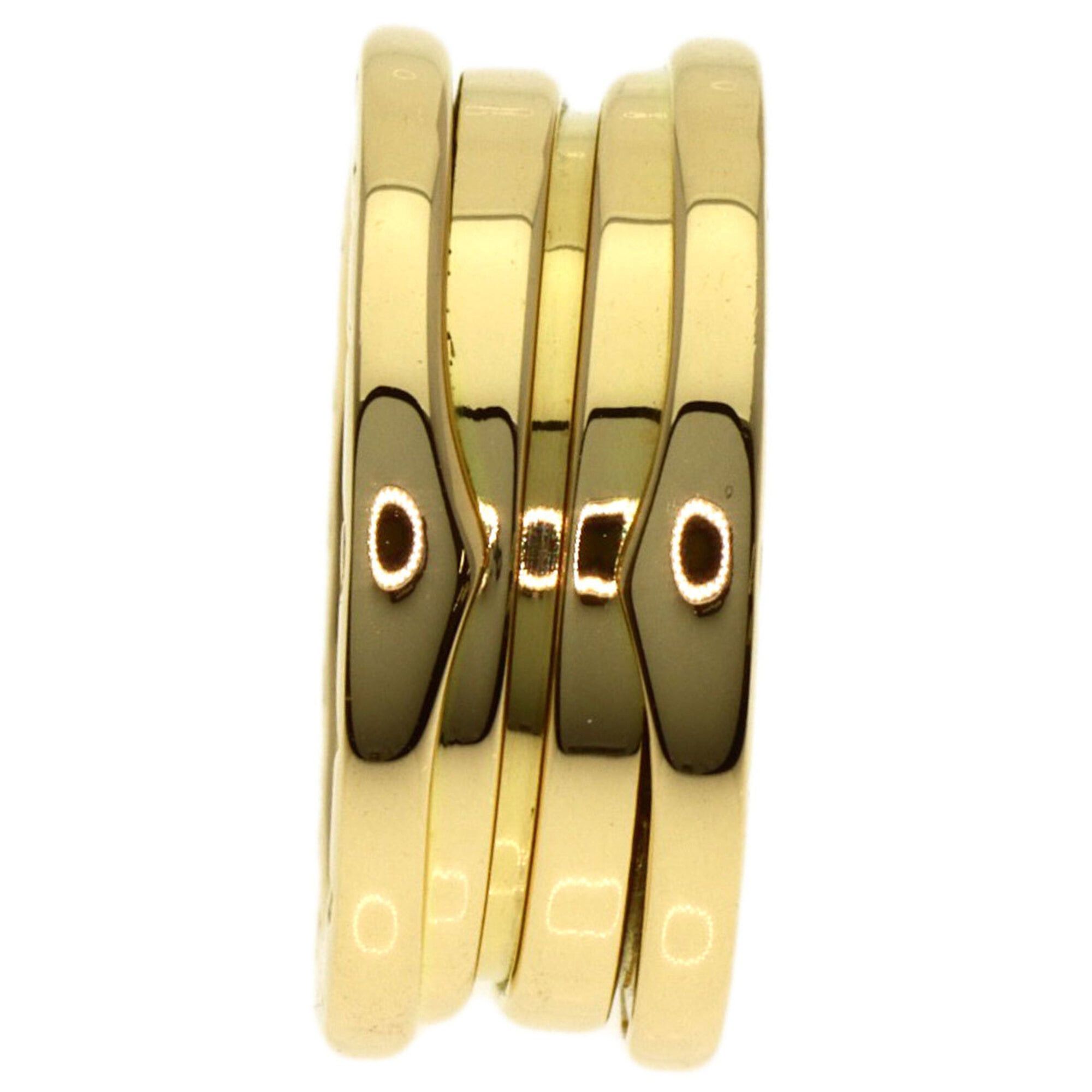 Bvlgari Bulgari B-zero1 2-band ring #50, 18K yellow gold, women's BVLGARI Size ONE SIZE - 3 Thumbnail
