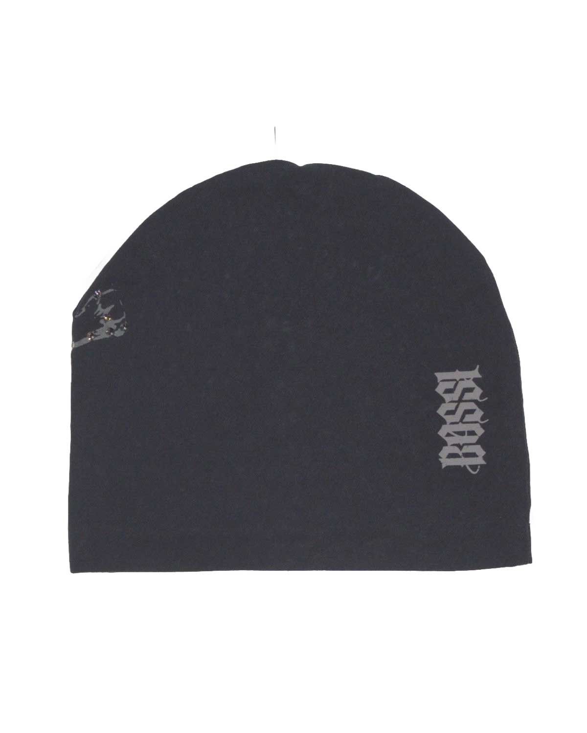 Hugo Boss Bossi Vintage Rhinestone Beanie Black Size ONE SIZE - 2 Thumbnail