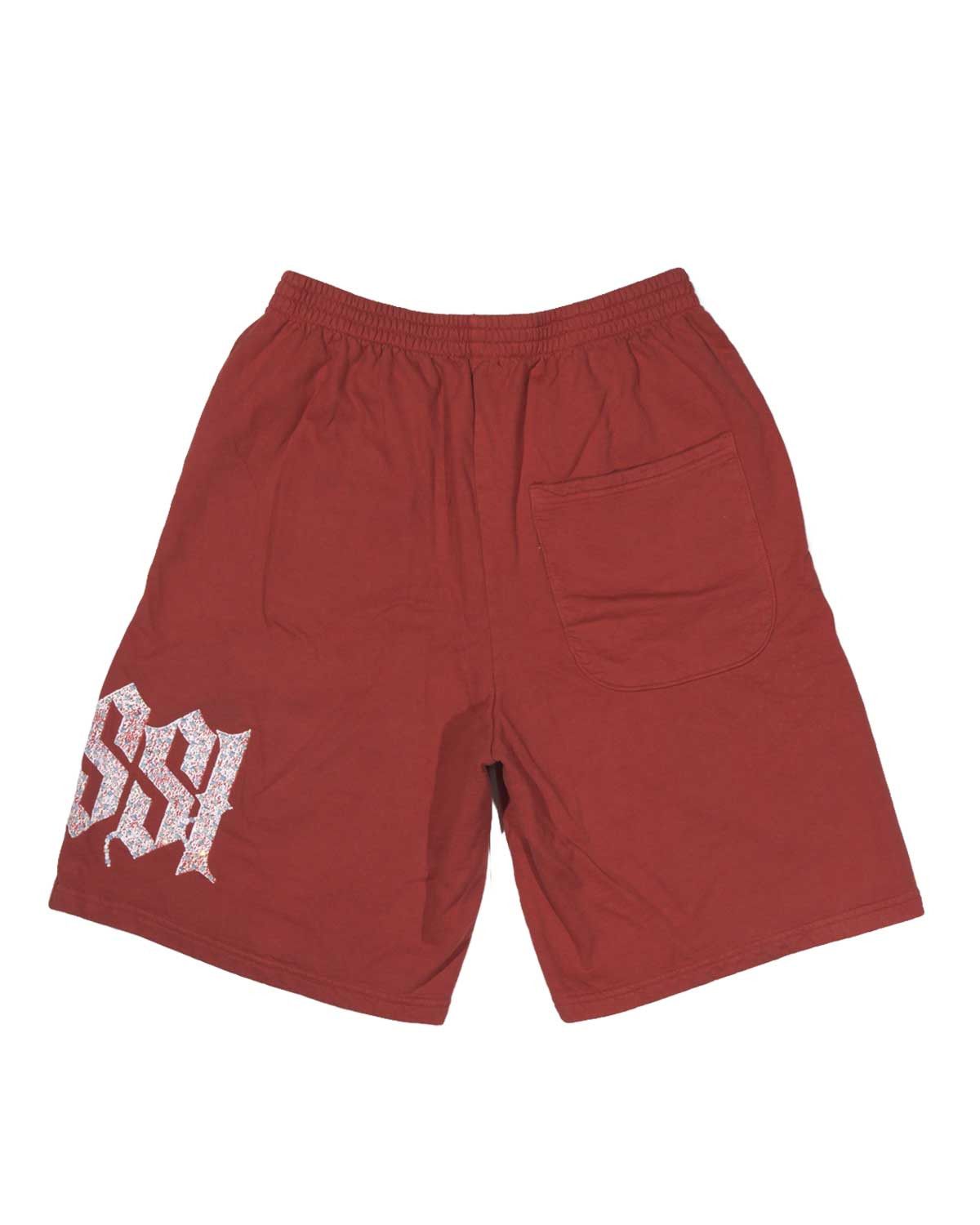 Hugo Boss Bossi Vintage Rhinestone Shorts Red/White/Clear Size US 34 / EU 50 - 2 Thumbnail