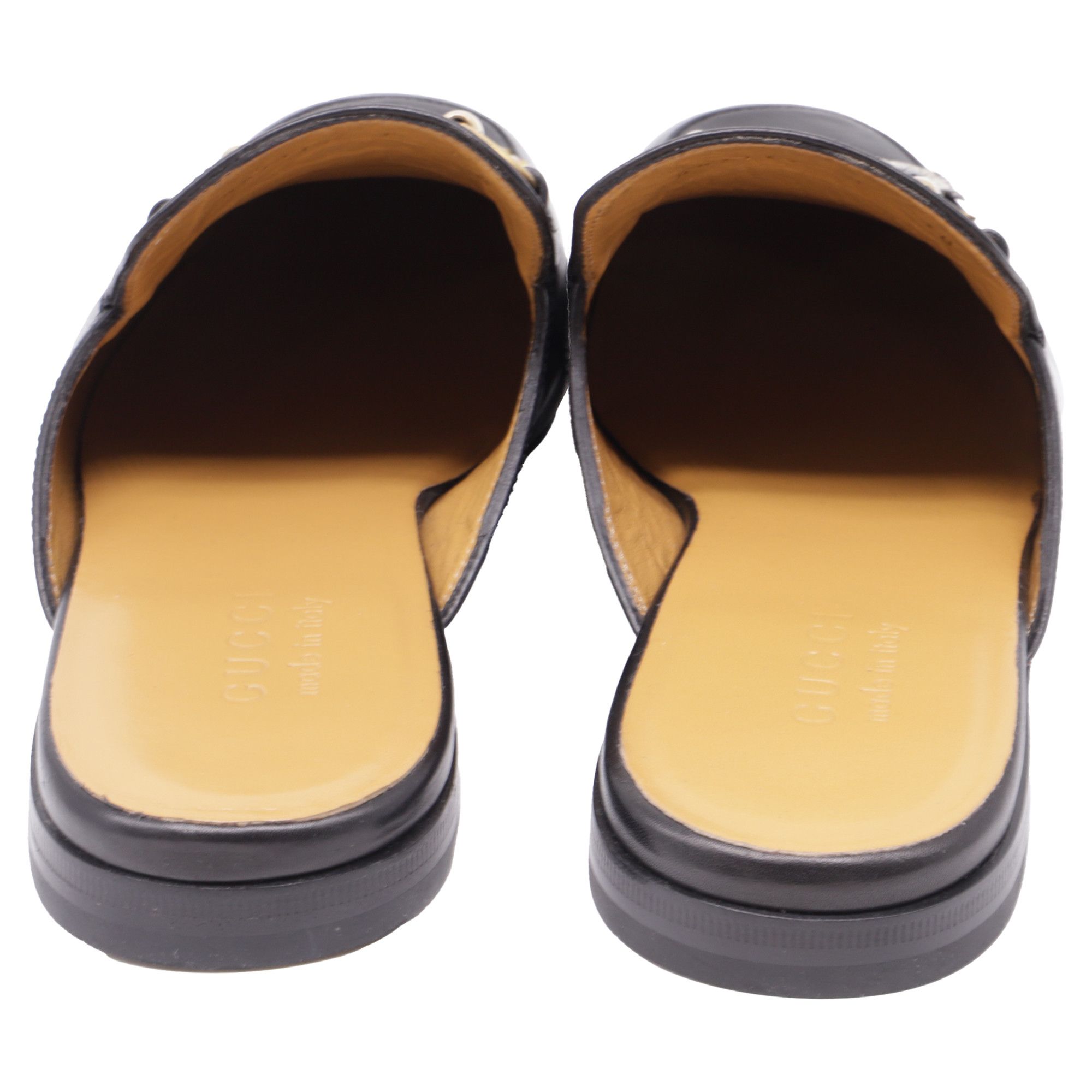 Gucci Gucci Princetown Tiger-Embroidered Mules in Black Leather Size US 7.5 / EU 40-41 - 5 Thumbnail