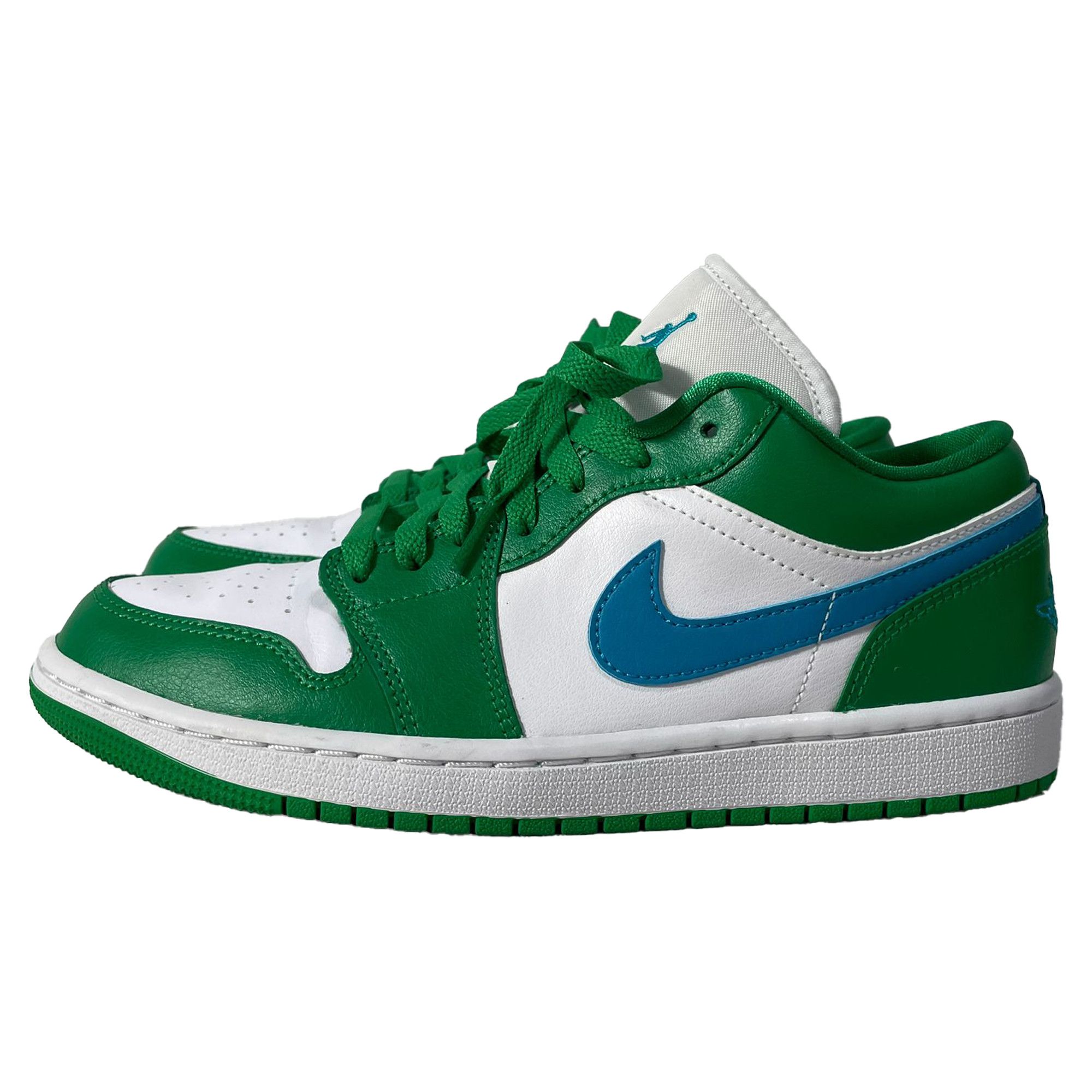 Nike Nike Jordan 1 Low Lucky Green/Aquatone Sneakers in Green Lea Size US 7.5 / EU 40-41 - 3 Thumbnail