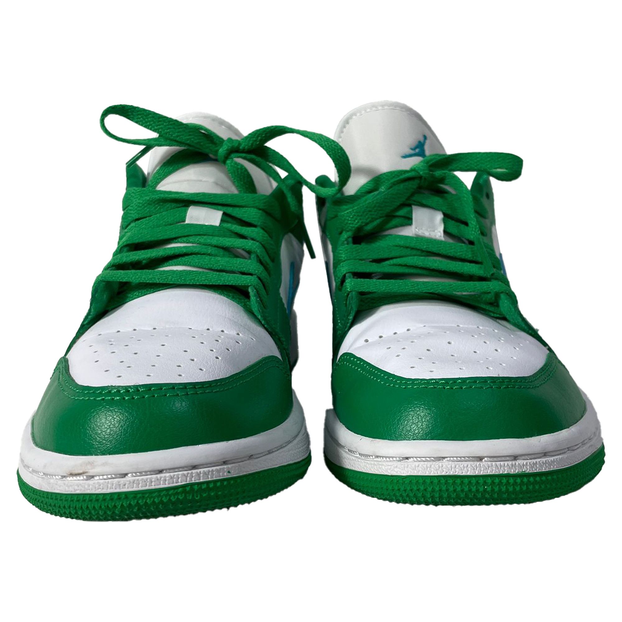 Nike Nike Jordan 1 Low Lucky Green/Aquatone Sneakers in Green Lea Size US 7.5 / EU 40-41 - 2 Thumbnail