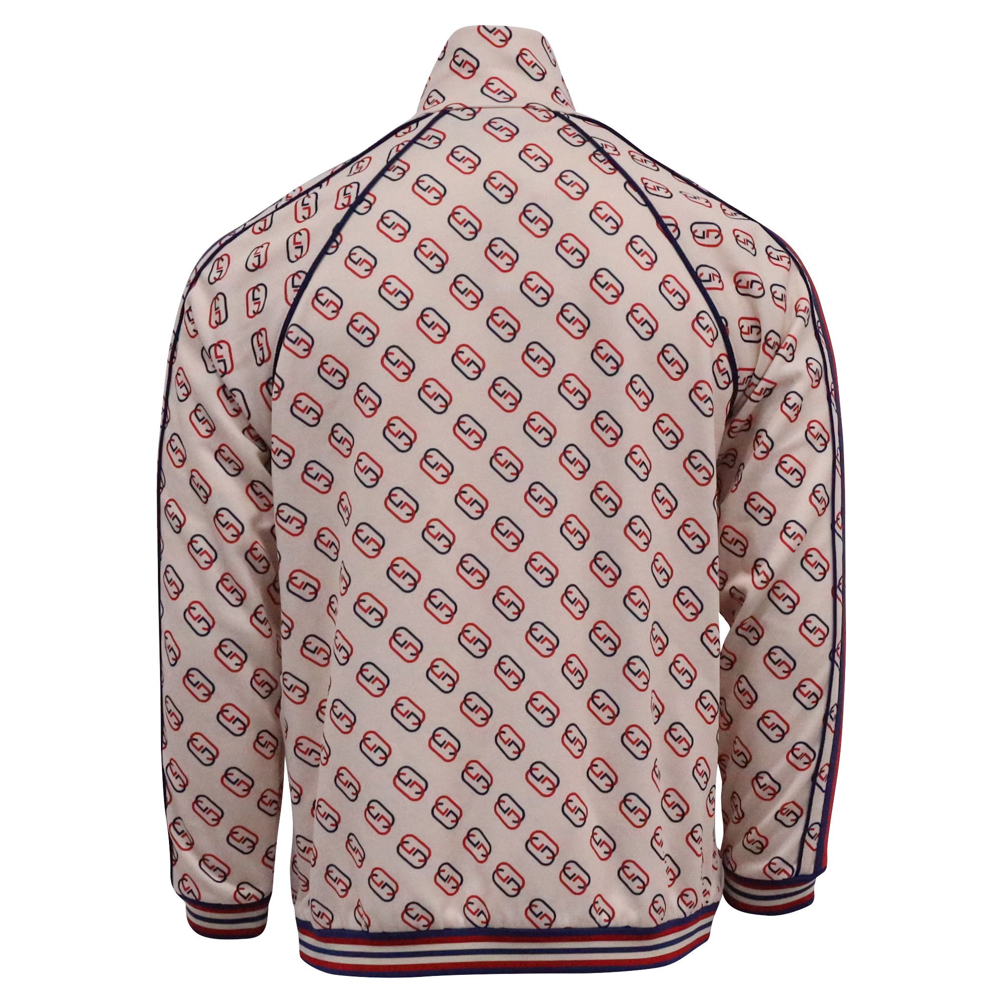 Gucci Gucci Striped Webbing Logo-Print Track Jacket in Multicolor Size US M / EU 48-50 / 2 - 4 Thumbnail