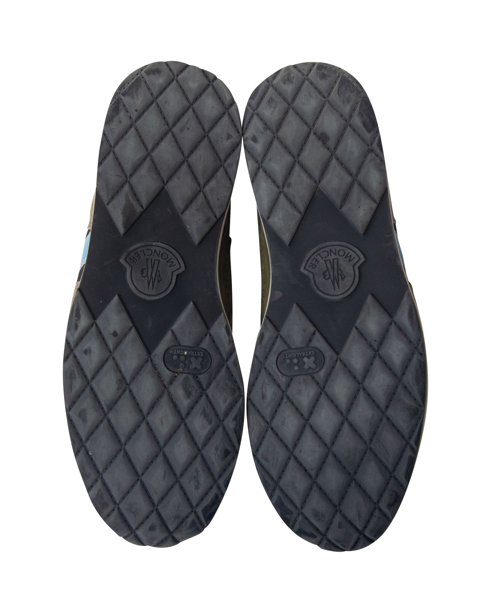 Moncler Moncler Montego Sneakers in Multicolor Suede Size US 5.5 / EU 38 - 5 Thumbnail