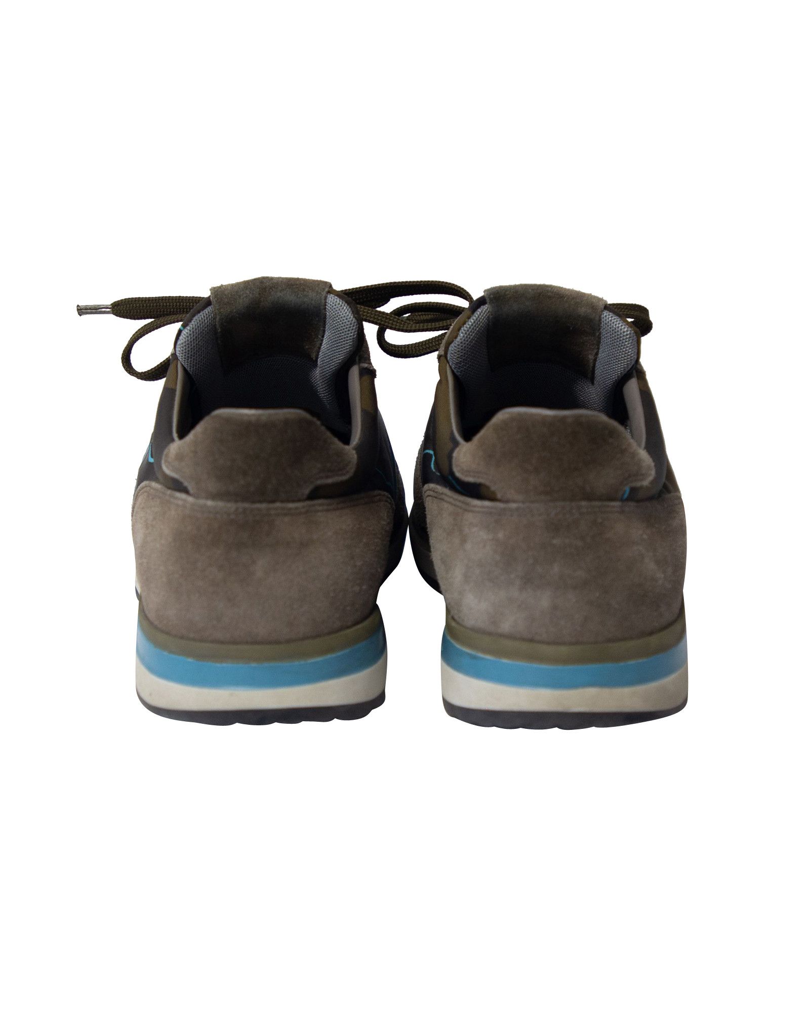 Moncler Moncler Montego Sneakers in Multicolor Suede Size US 5.5 / EU 38 - 4 Thumbnail