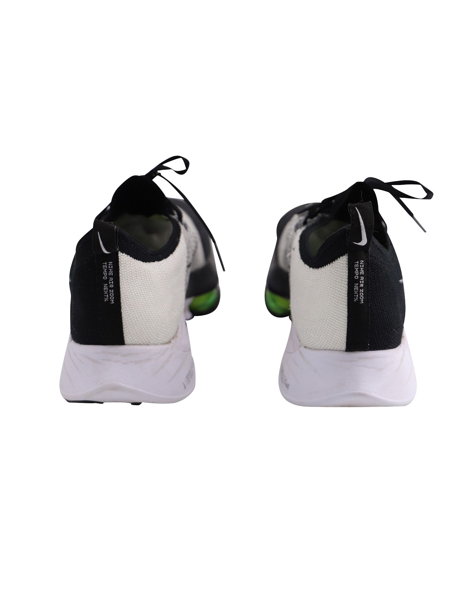 Nike Nike Air Zoom Tempo Next% in Black Polyester Size US 11 / EU 44 - 4 Thumbnail