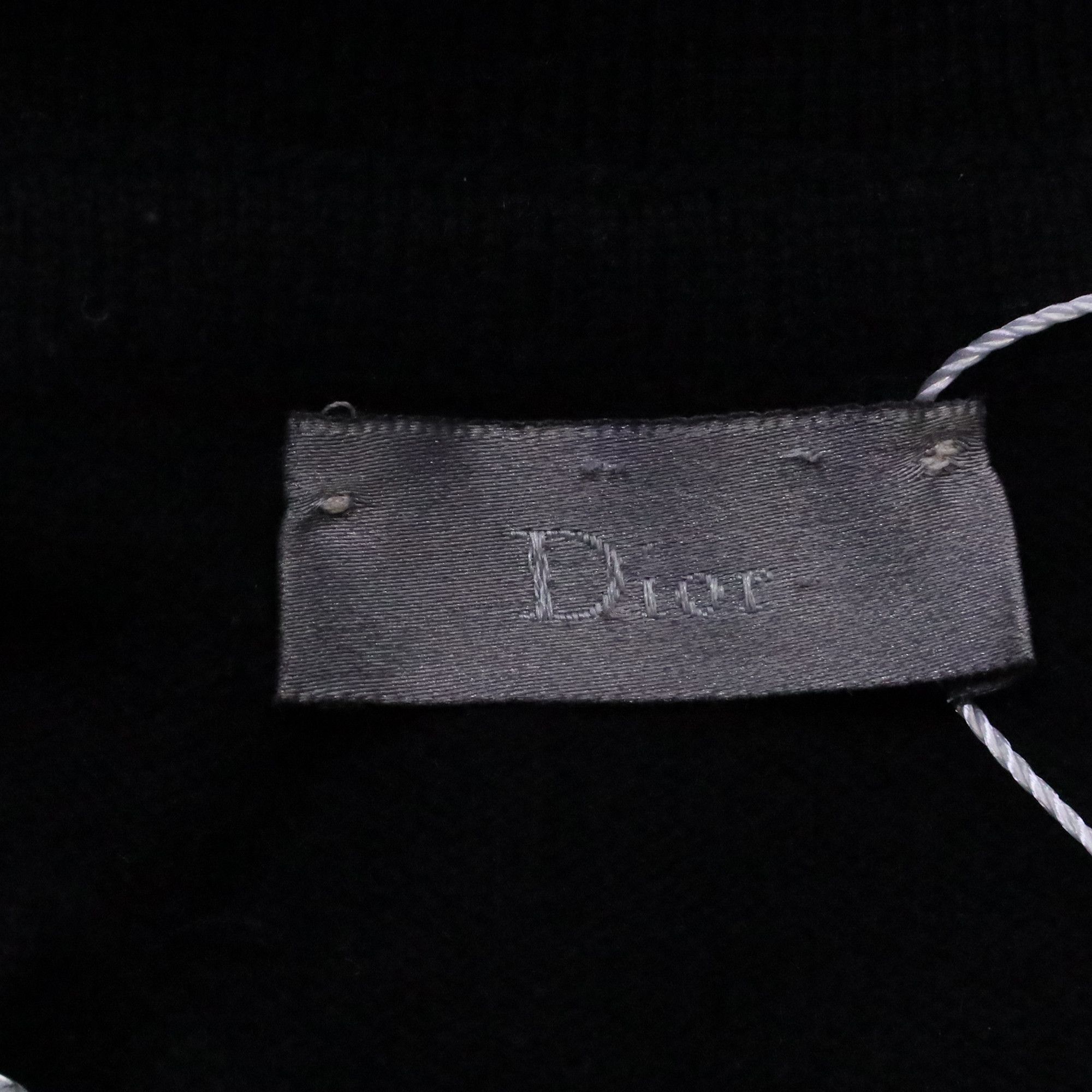Dior Dior Long Sleeve Polo Sweater in Black Cashmere Size US M / EU 48-50 / 2 - 5 Thumbnail