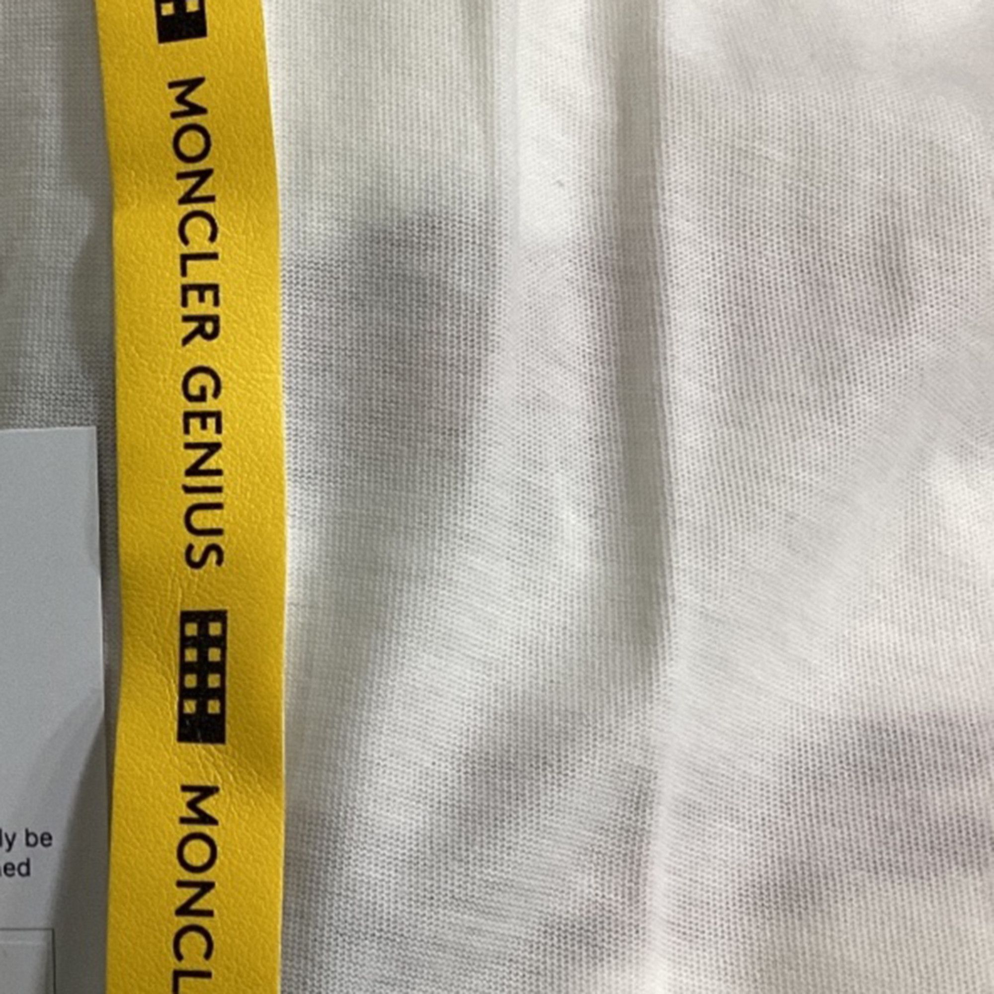 Moncler Moncler Aligator Crew-Neck T-Shirt in White Cotton Size US XXL / EU 58 / 5 - 5 Thumbnail