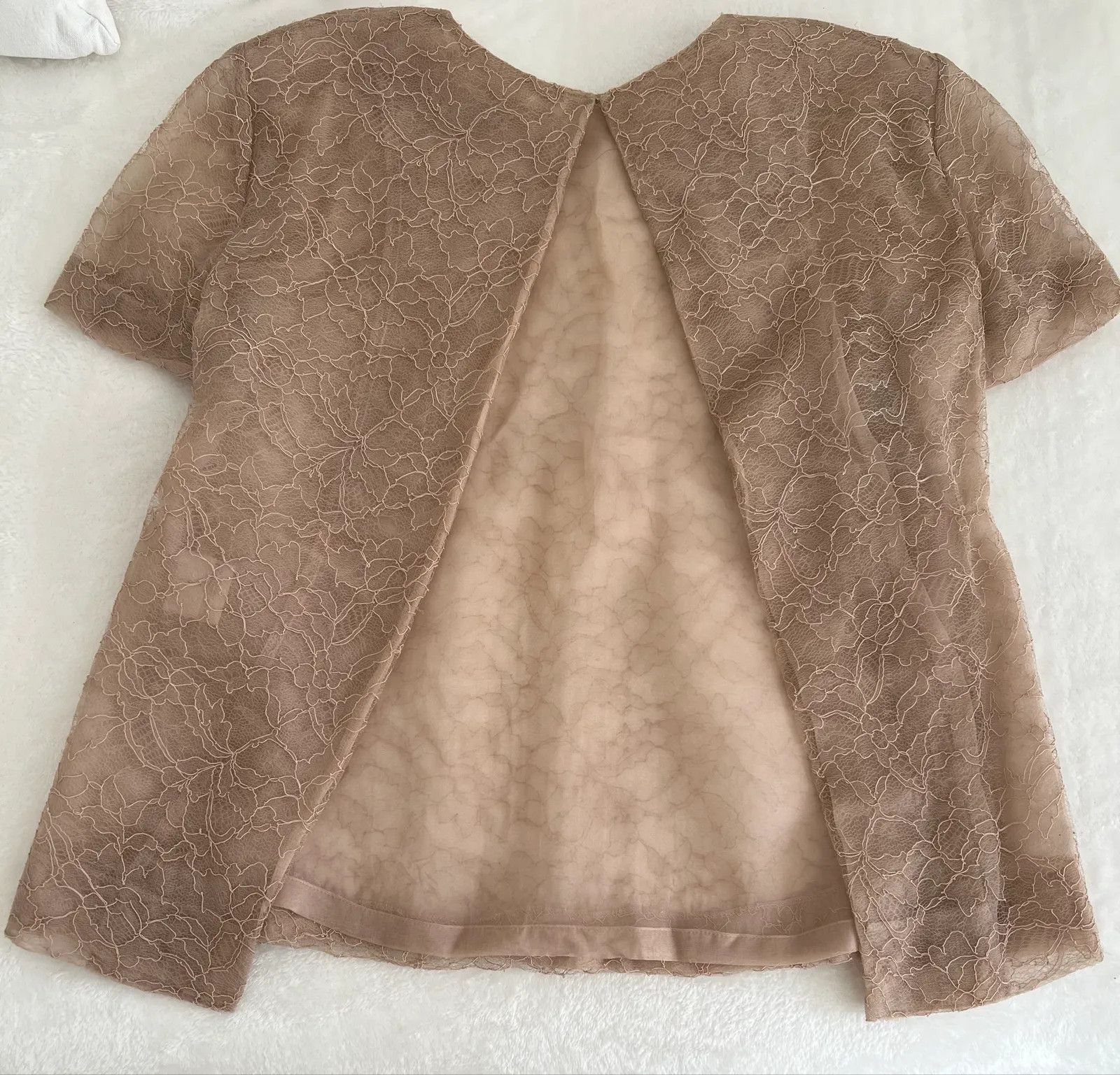 Chloe Chloé Spetsblus / lace top Blouse Size XS / US 0-2 / IT 36-38 - 2 Thumbnail