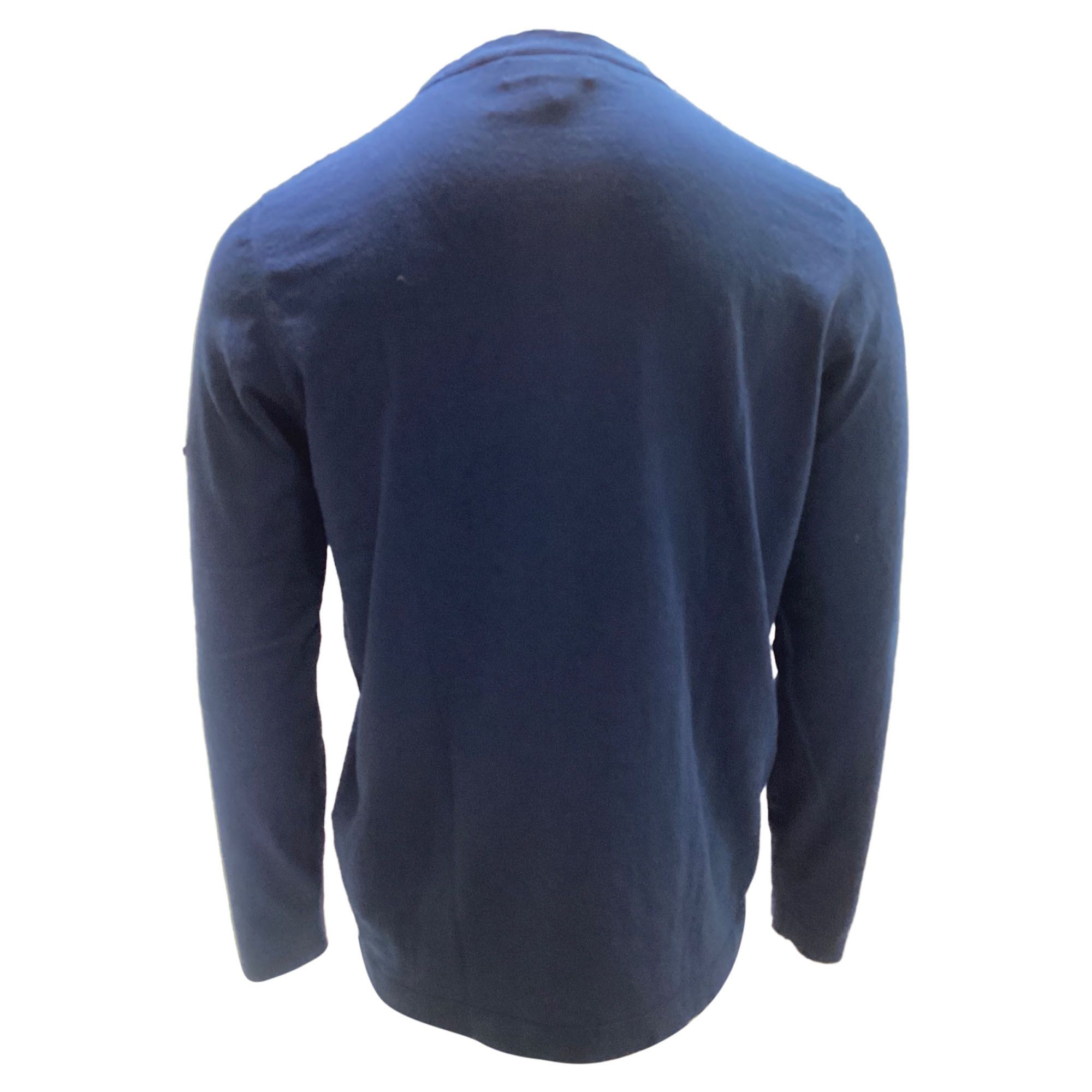 Stone Island Stone Island Button-Embellished Crewneck Sweatshirt in Navy Size US XXL / EU 58 / 5 - 4 Thumbnail