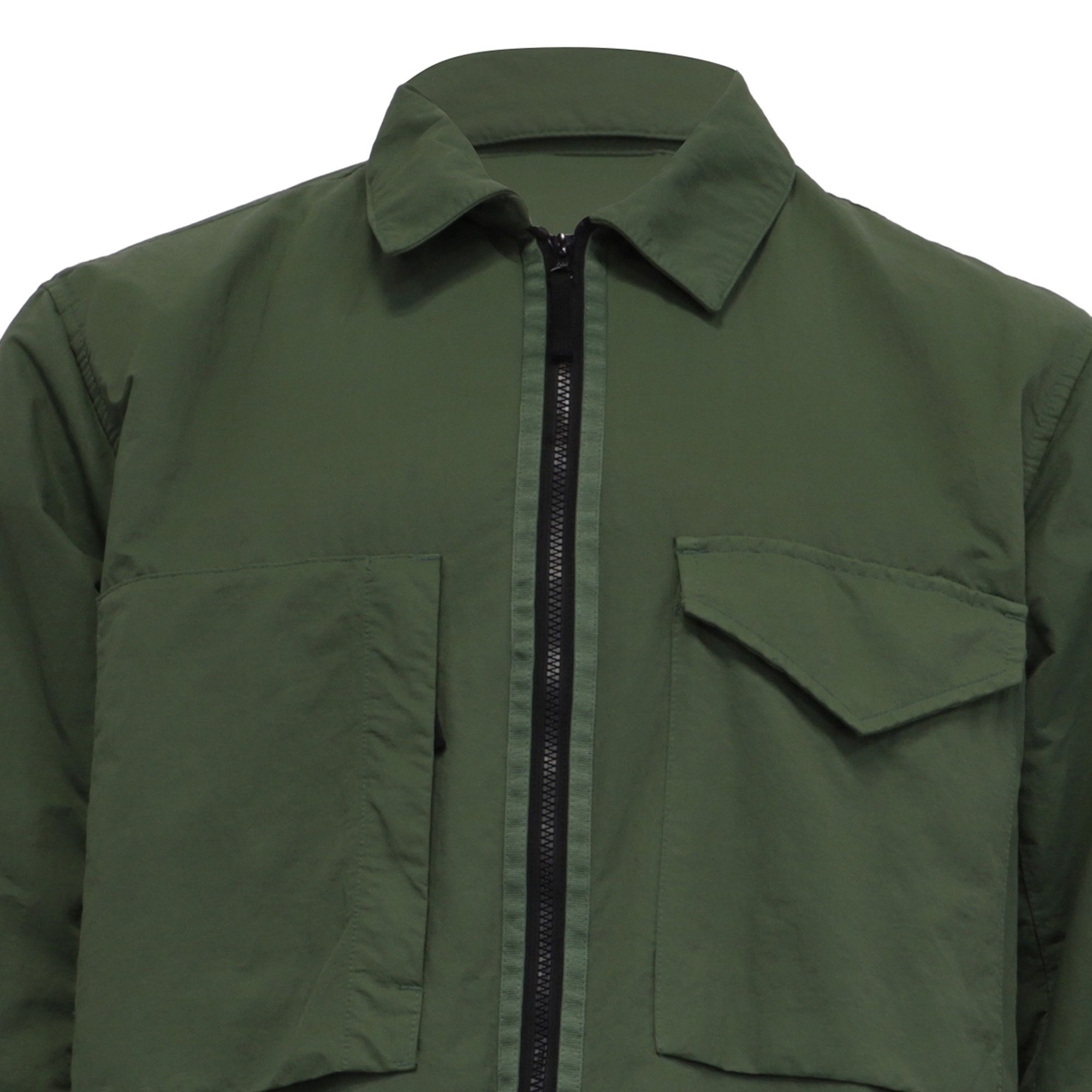 Stone Island Stone Island Zip-Up Jacket with Primaloft-TC in Olive Polya Size US XXL / EU 58 / 5 - 2 Thumbnail
