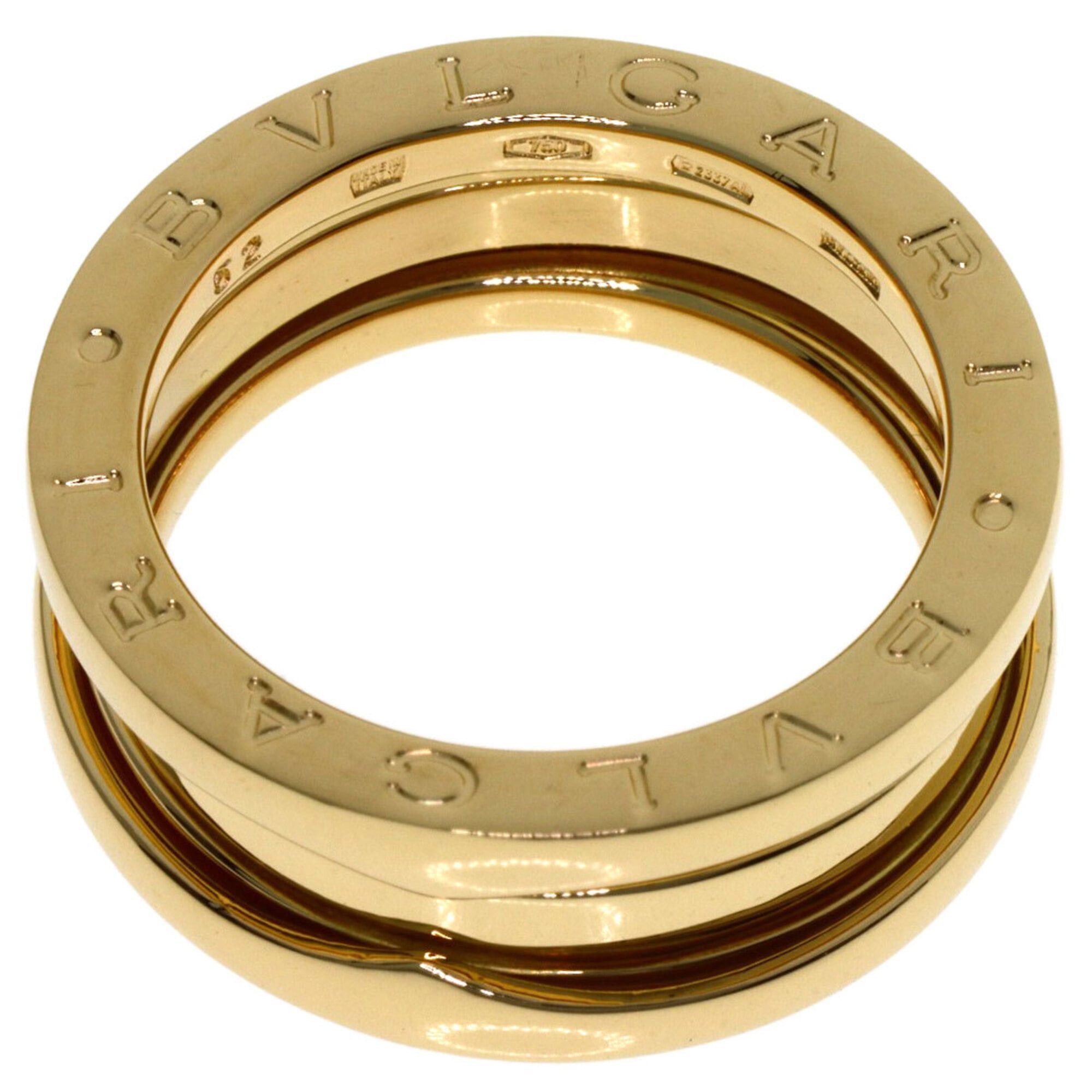 Bvlgari BVLGARI B-zero1 2-band ring #52, 18K yellow gold, women's. Size ONE SIZE - 4 Thumbnail
