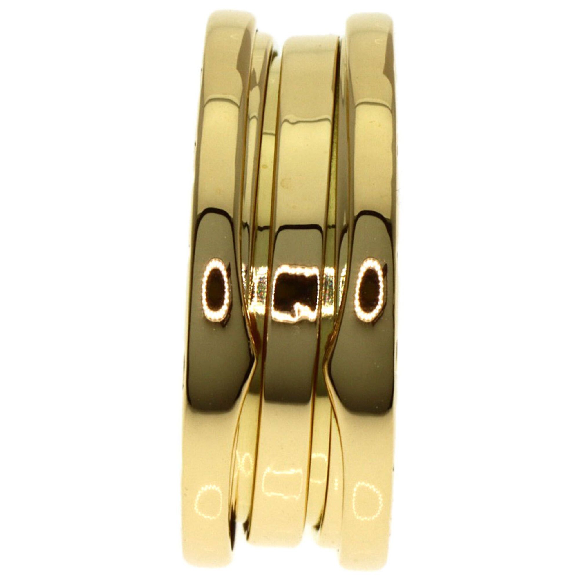 Bvlgari BVLGARI B-zero1 2-band ring #52, 18K yellow gold, women's. Size ONE SIZE - 3 Thumbnail
