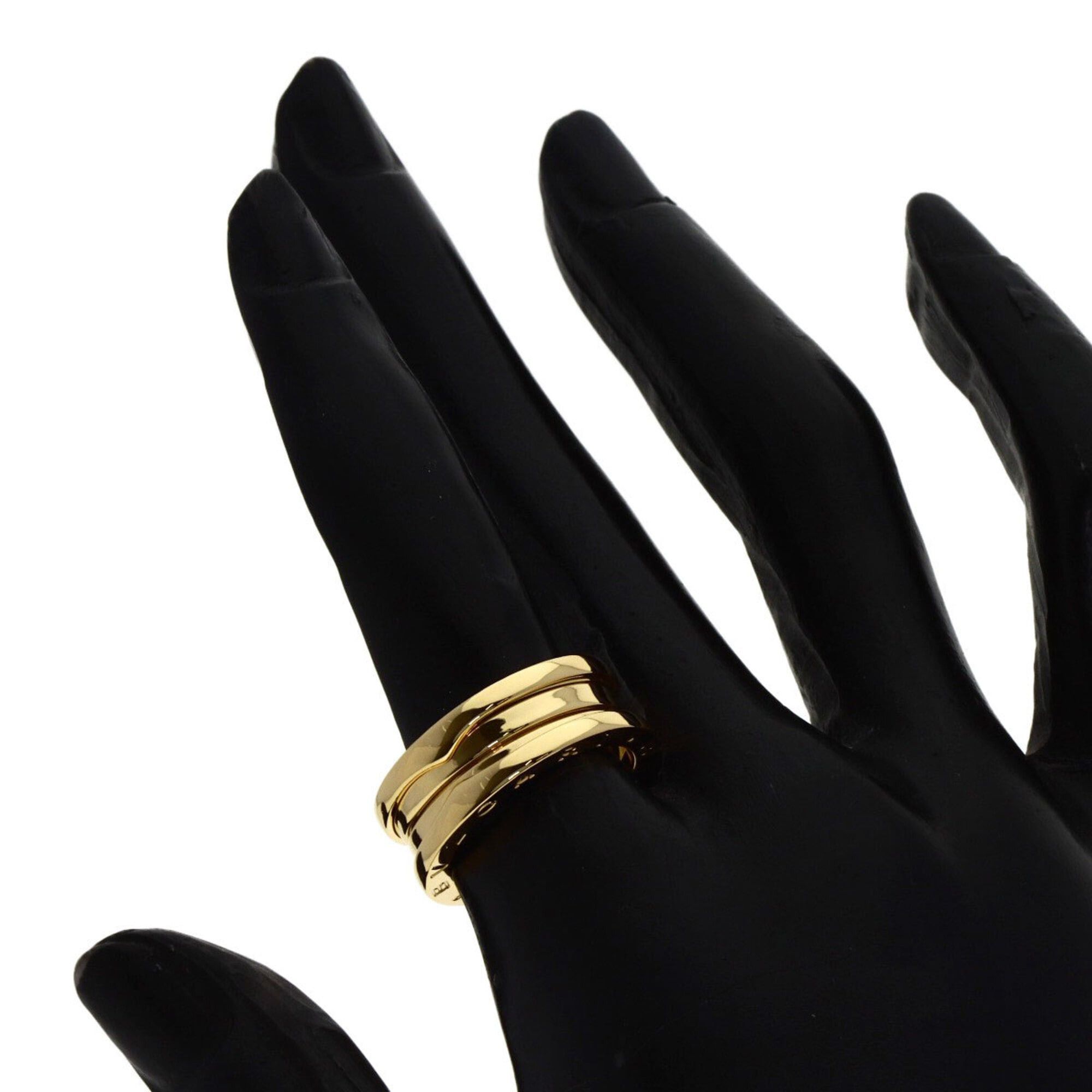 Bvlgari BVLGARI B-zero1 2-band ring #52, 18K yellow gold, women's. Size ONE SIZE - 5 Thumbnail