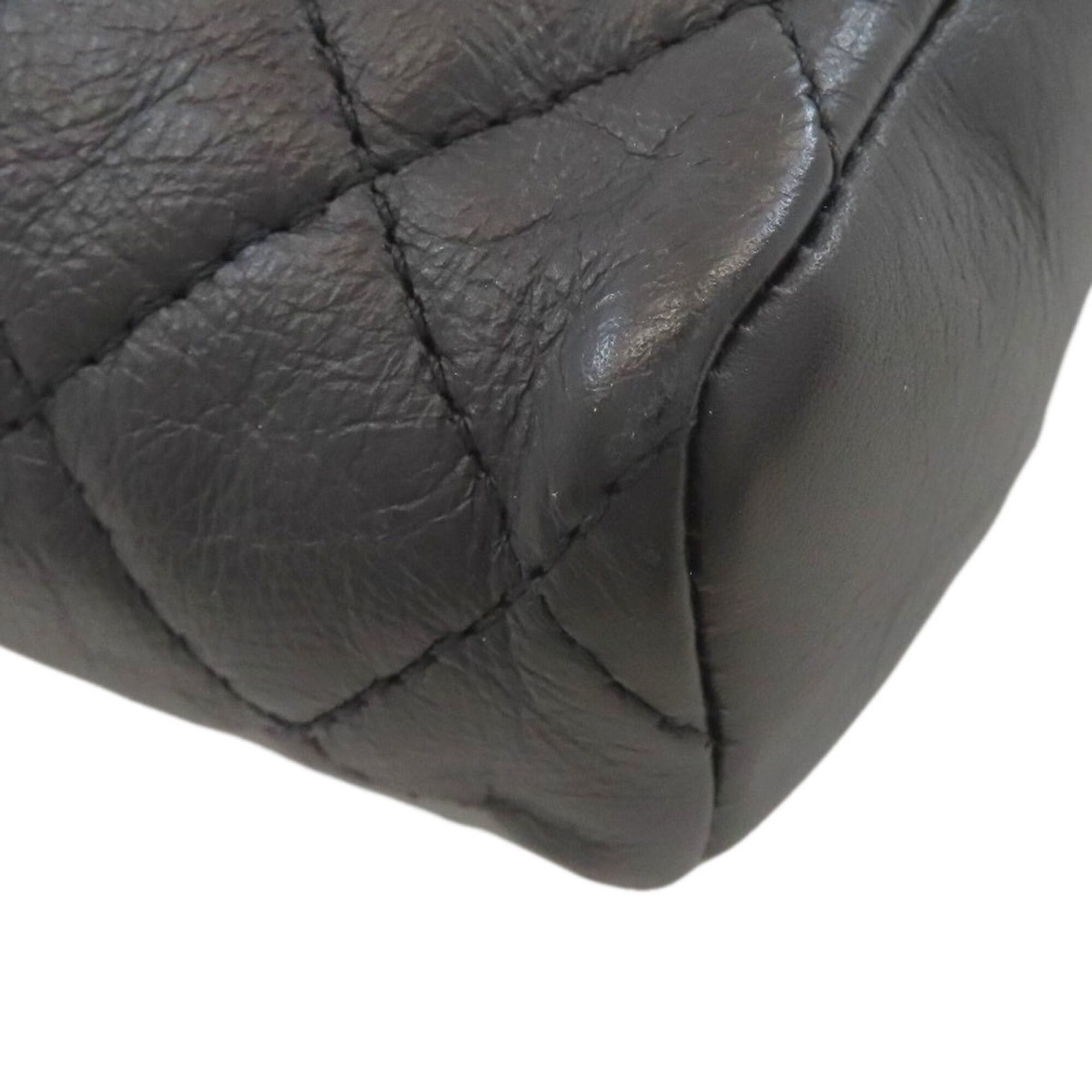 Chanel Chanel Mini Chain Shoulder Bag, Matelassé, Silver Hardware, Lambskin, Women's. Size ONE SIZE - 17 Thumbnail