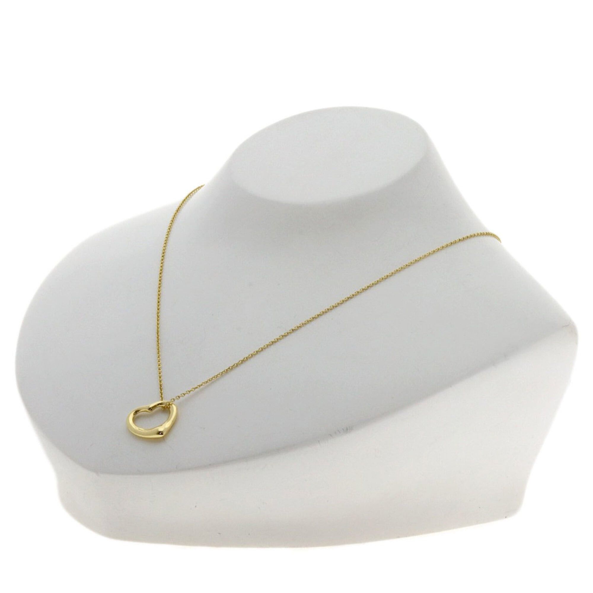Tiffany & Co. Tiffany & Co. Open Heart Necklace, 18K Yellow Gold, Women's. Size ONE SIZE - 4 Thumbnail