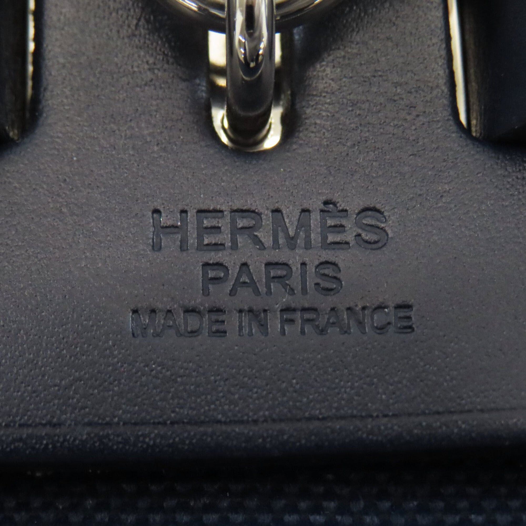 Hermes Hermes Herbag Zip Add MM Silver Hardware Handbag Toile Officier Women's HERMES Size ONE SIZE - 6 Thumbnail