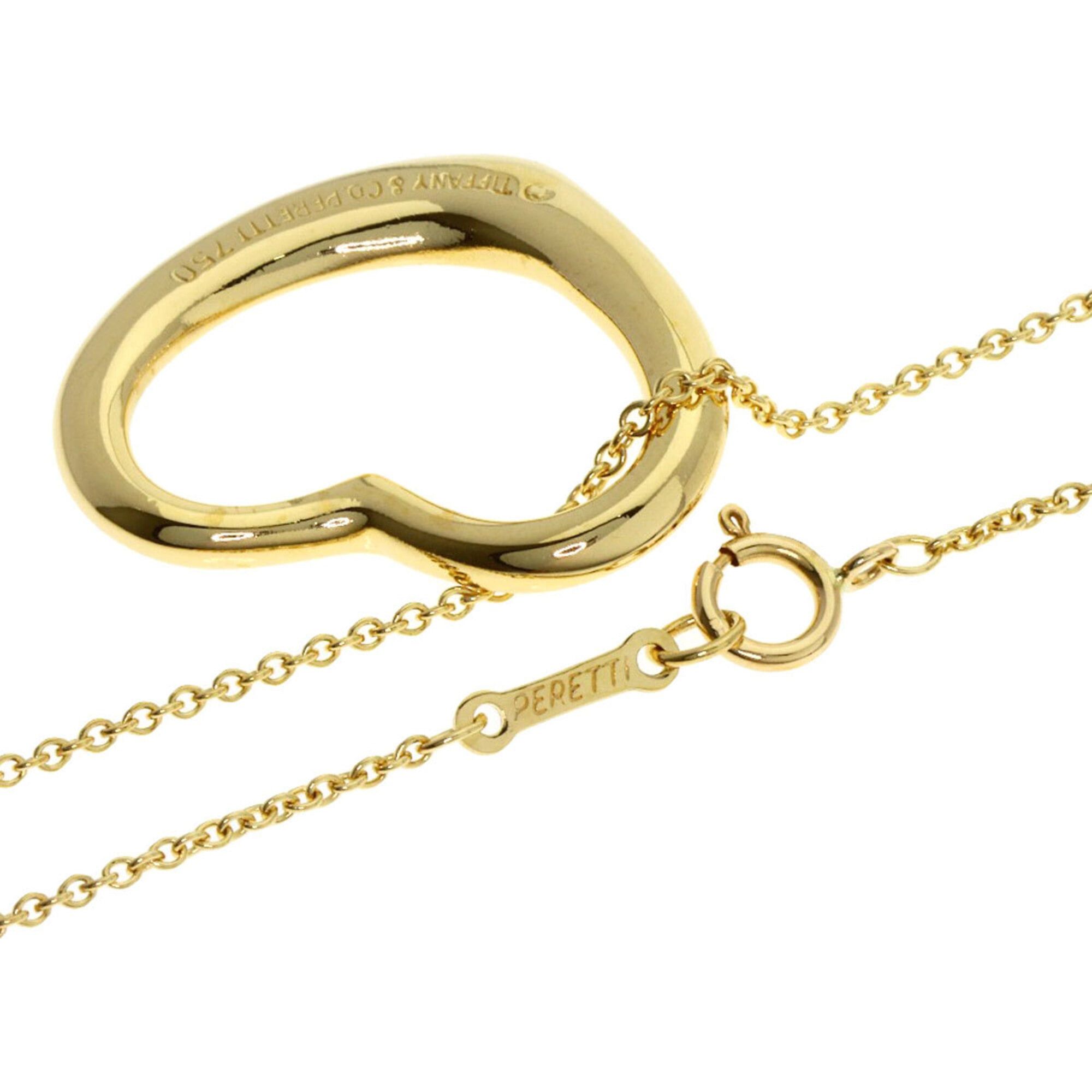Tiffany & Co. Tiffany & Co. Open Heart Necklace, 18K Yellow Gold, Women's. Size ONE SIZE - 2 Thumbnail