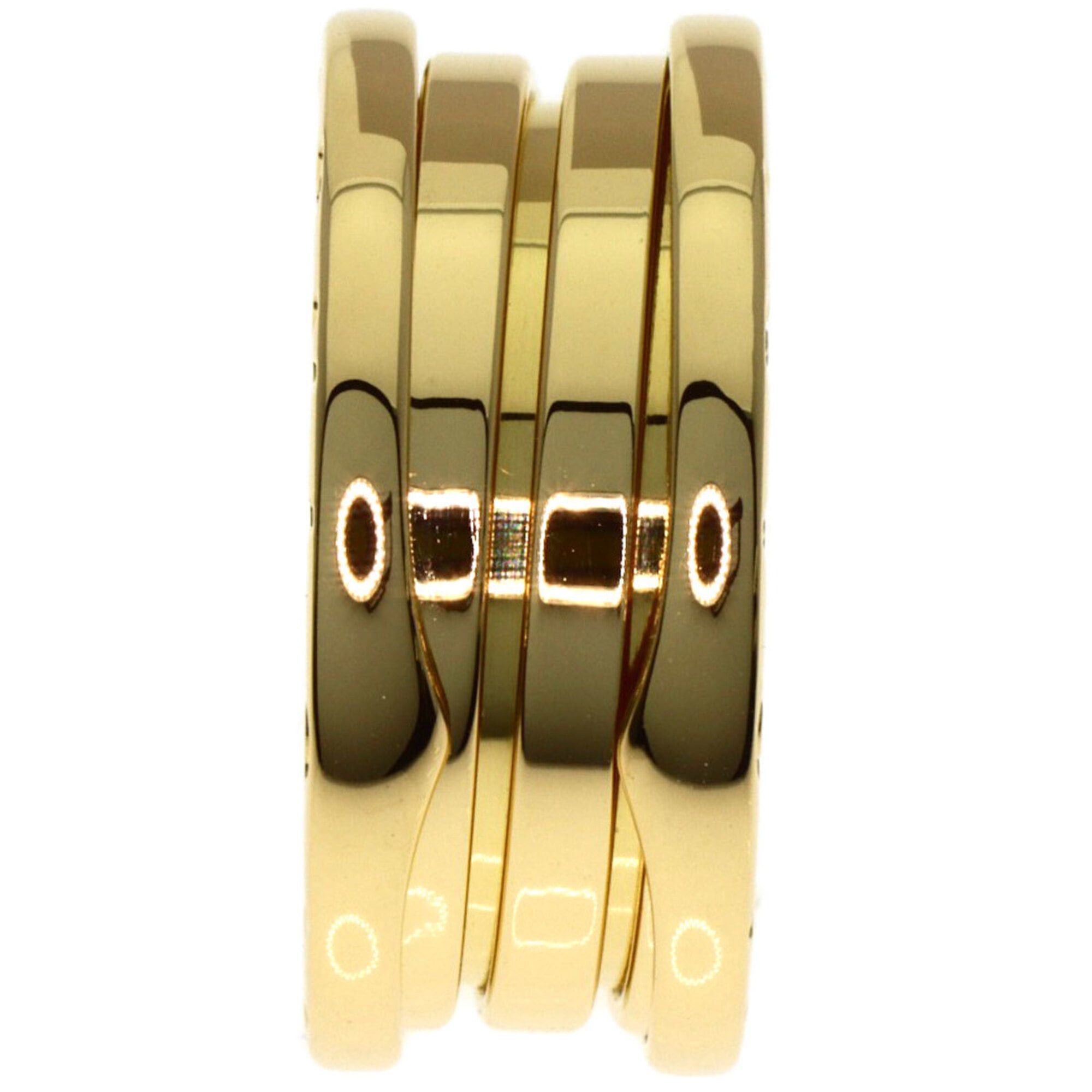 Bvlgari BVLGARI B-zero1 2-band ring #51, 18K yellow gold, women's. Size ONE SIZE - 3 Thumbnail