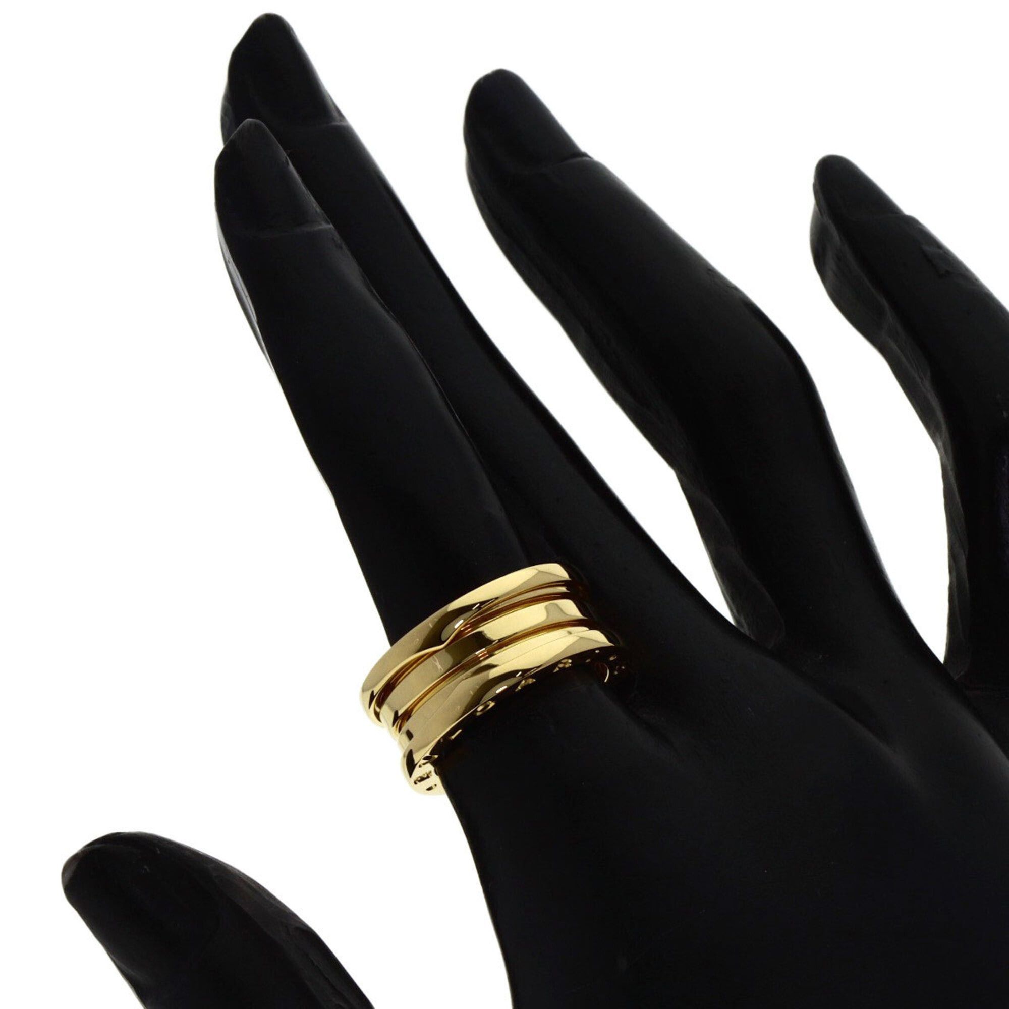 Bvlgari BVLGARI B-zero1 2-band ring #51, 18K yellow gold, women's. Size ONE SIZE - 5 Thumbnail