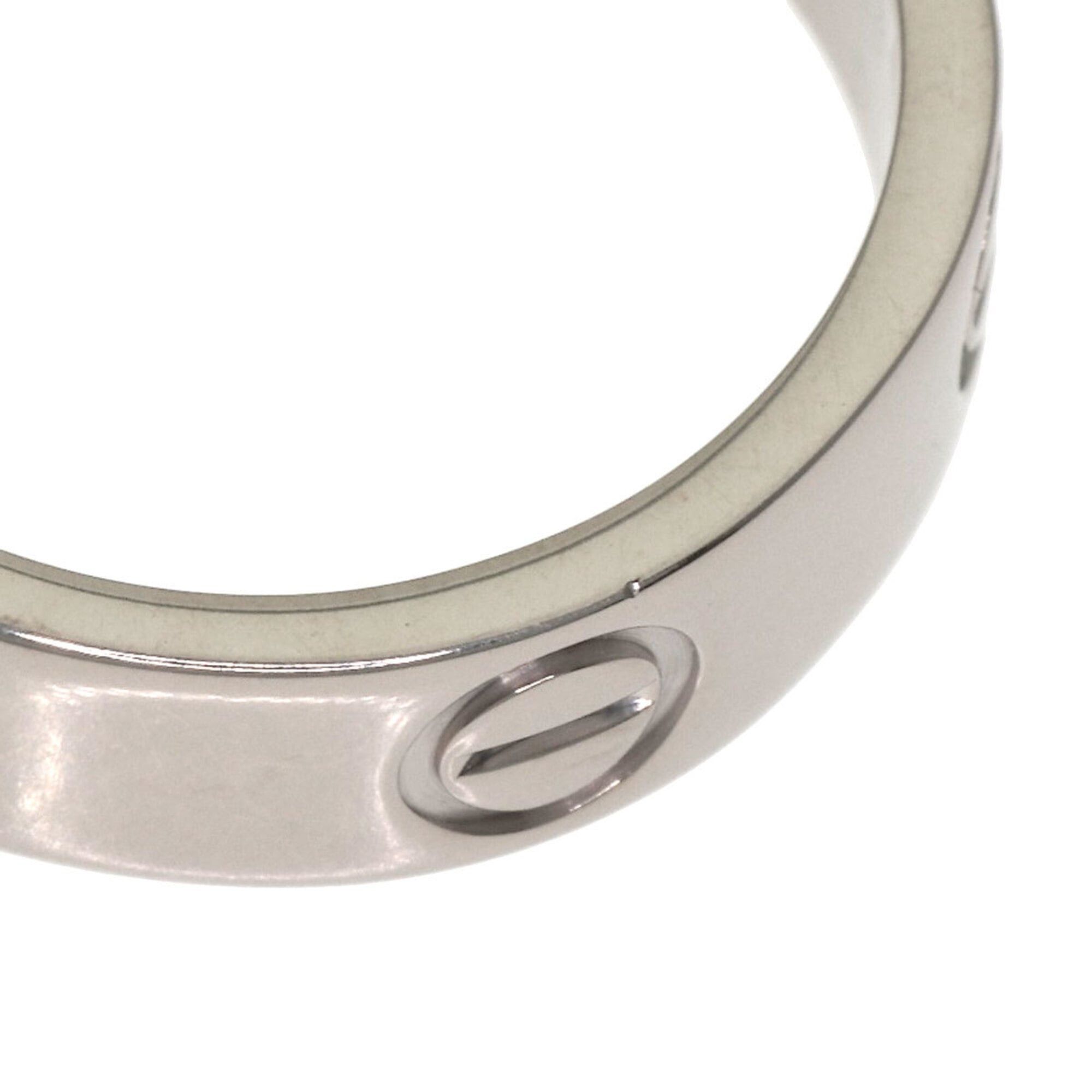 Cartier Cartier Love Ring #49, 18K White Gold, Women's Ring, CARTIER Size ONE SIZE - 7 Thumbnail