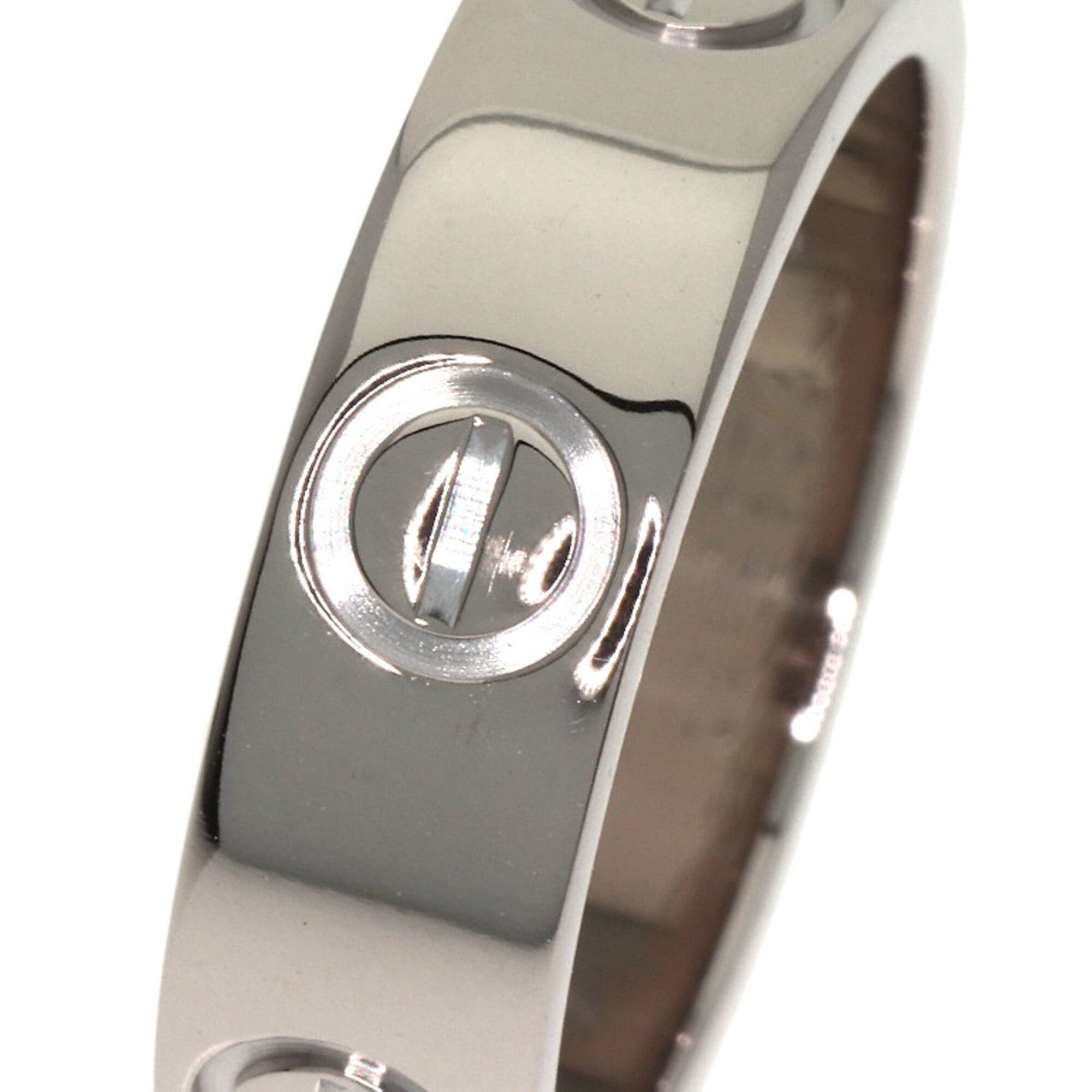 Cartier Cartier Love Ring #49, 18K White Gold, Women's Ring, CARTIER Size ONE SIZE - 8 Thumbnail