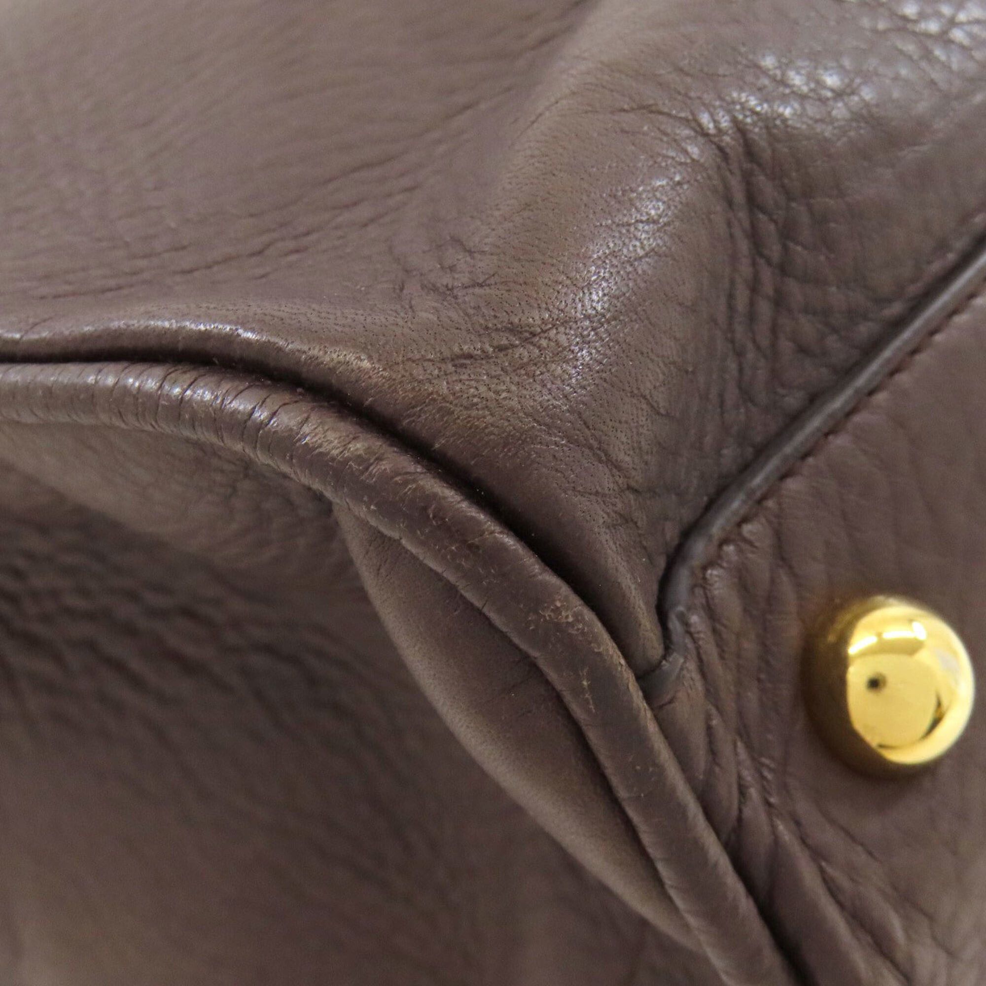 Loewe Loewe Logo Tote Bag Leather Women's LOEWE Size ONE SIZE - 25 Thumbnail