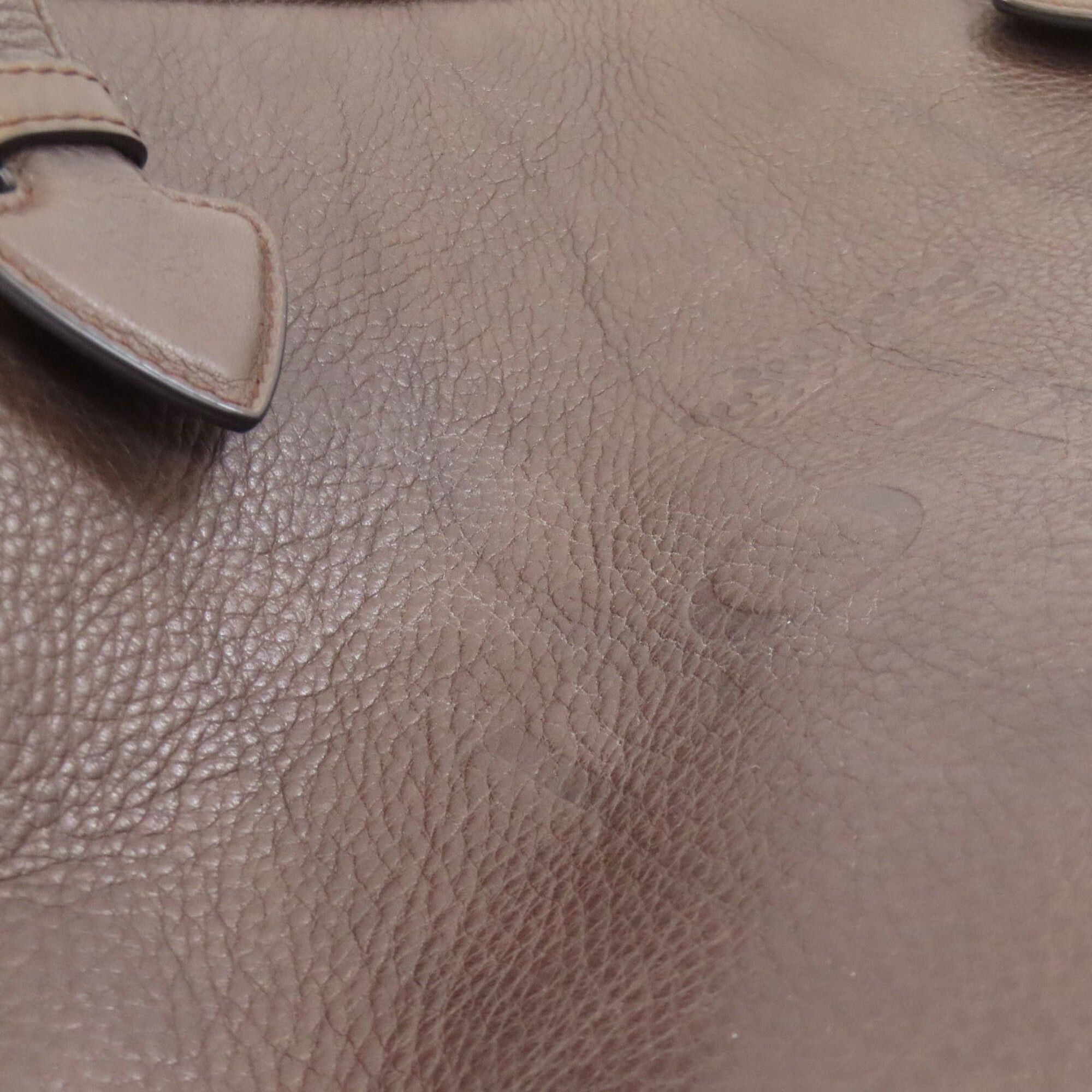Loewe Loewe Logo Tote Bag Leather Women's LOEWE Size ONE SIZE - 15 Thumbnail