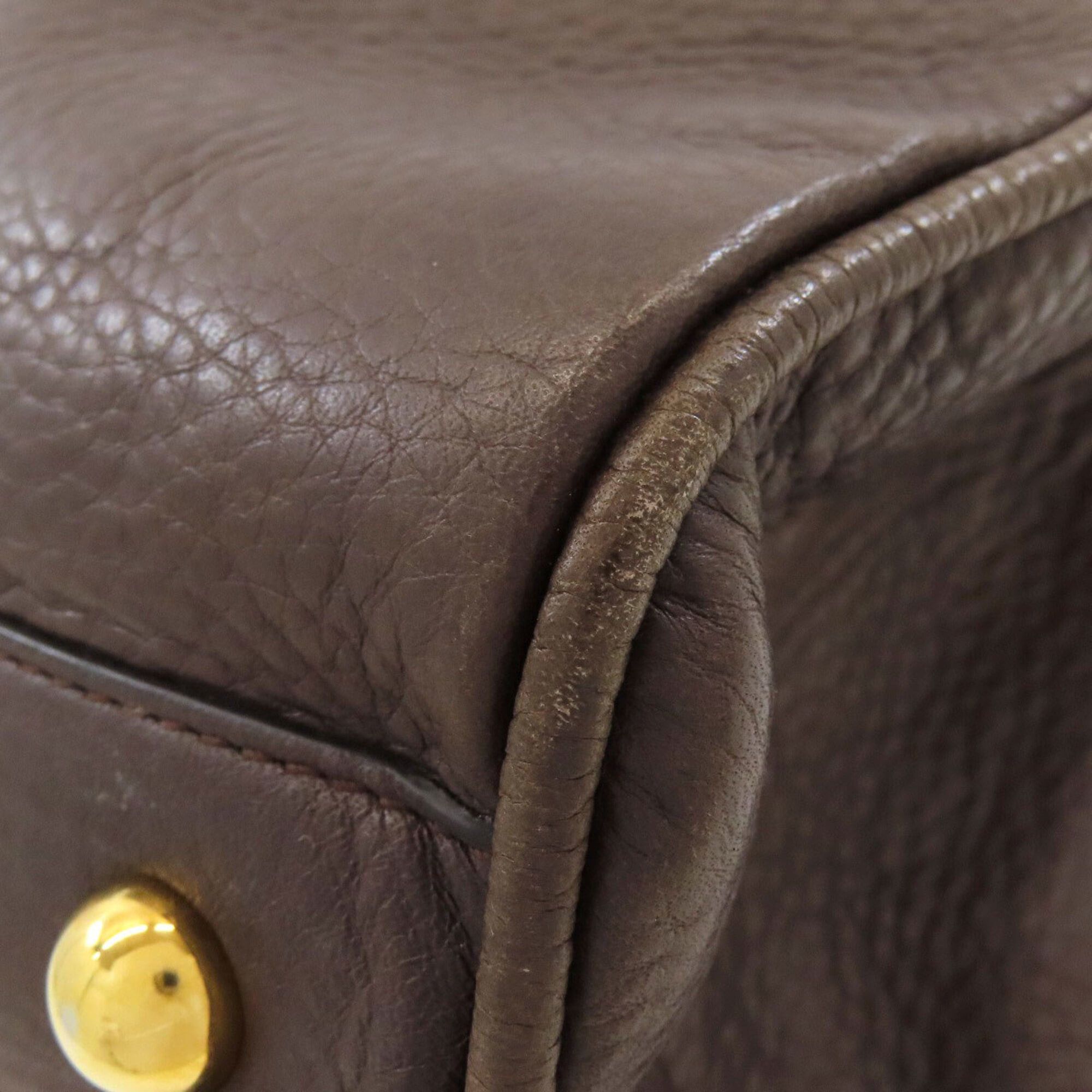 Loewe Loewe Logo Tote Bag Leather Women's LOEWE Size ONE SIZE - 24 Thumbnail