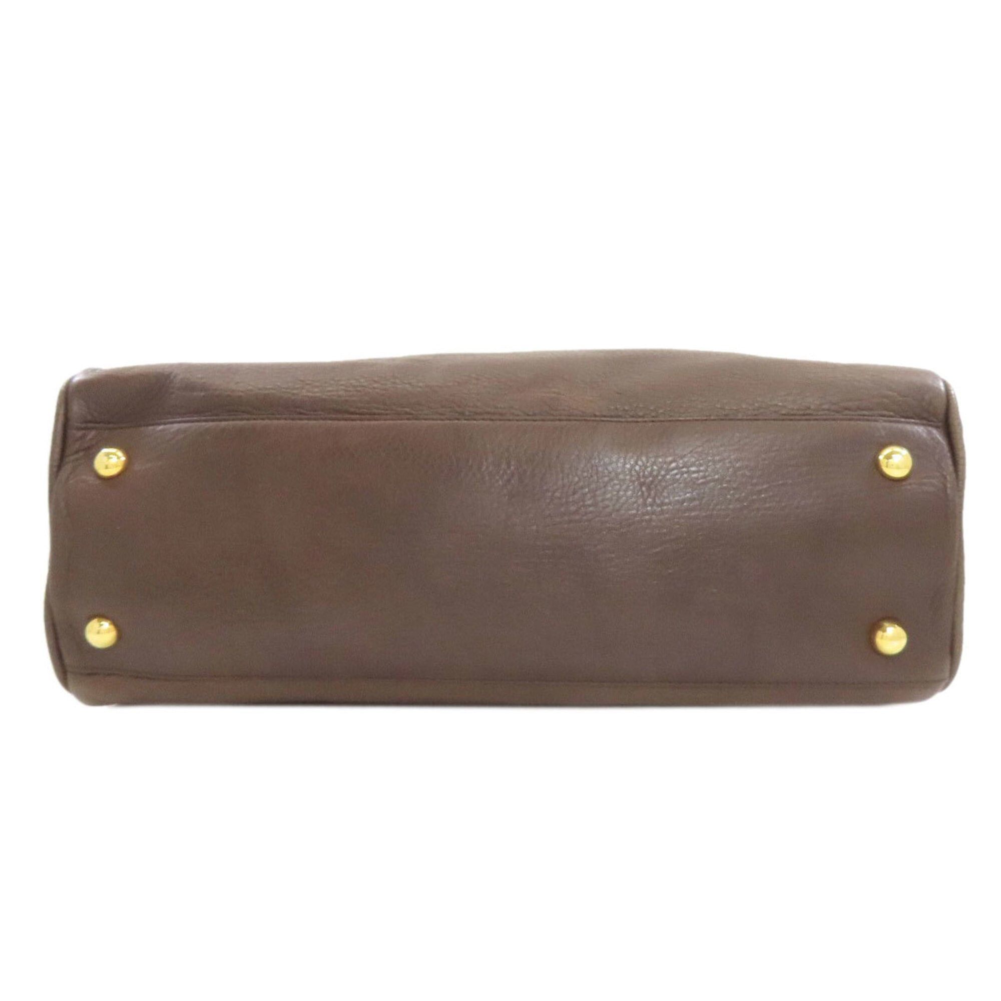 Loewe Loewe Logo Tote Bag Leather Women's LOEWE Size ONE SIZE - 4 Thumbnail