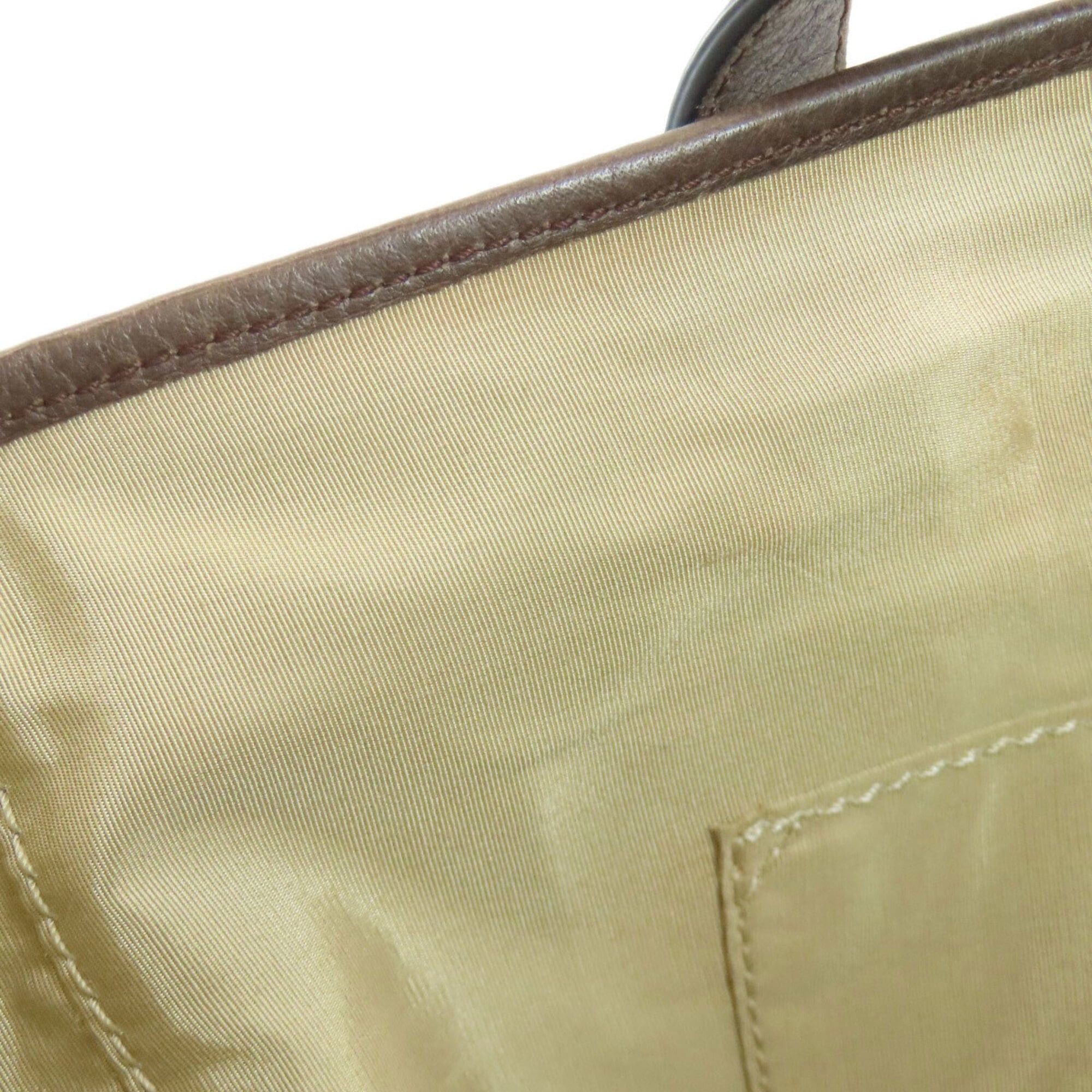 Loewe Loewe Logo Tote Bag Leather Women's LOEWE Size ONE SIZE - 10 Thumbnail