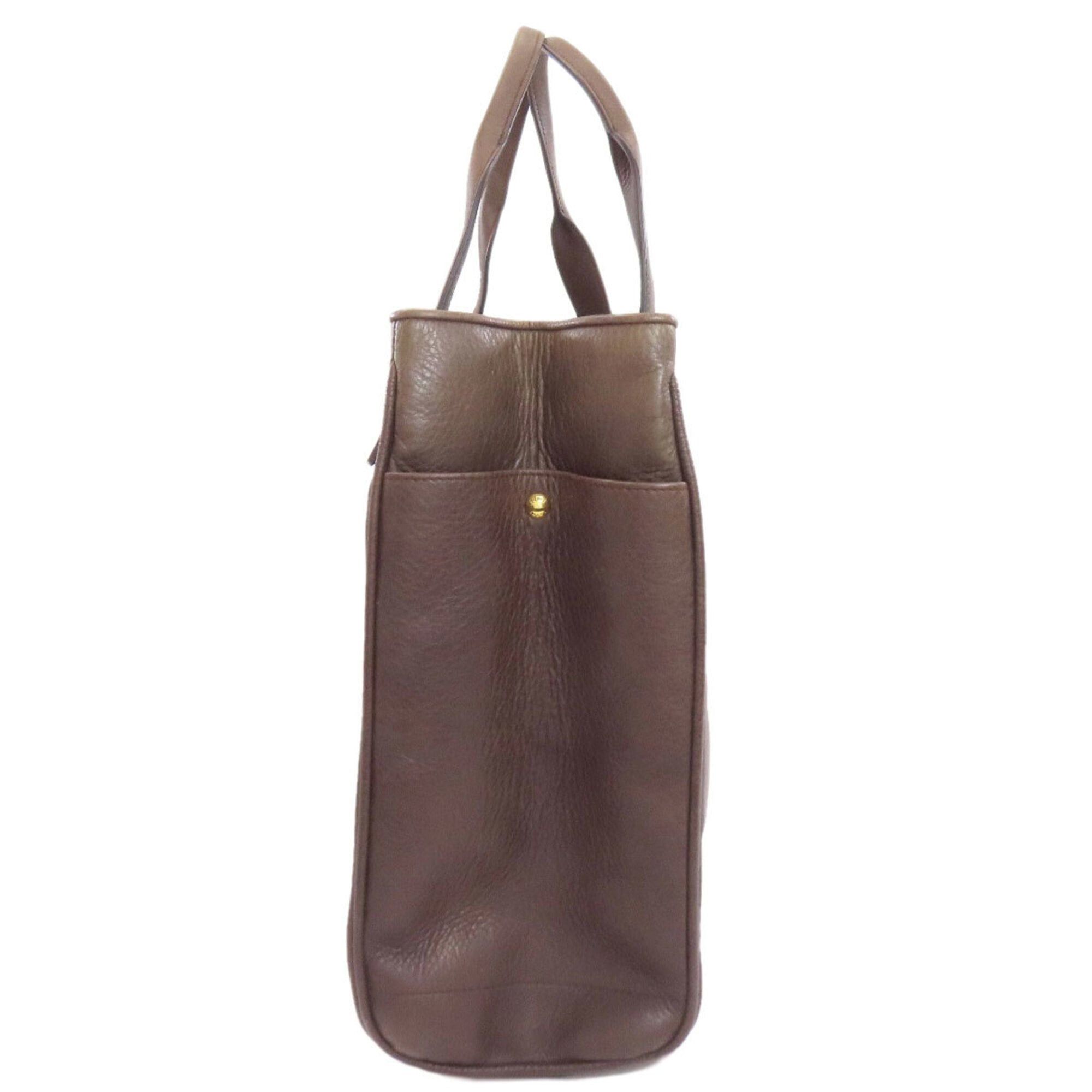Loewe Loewe Logo Tote Bag Leather Women's LOEWE Size ONE SIZE - 3 Thumbnail