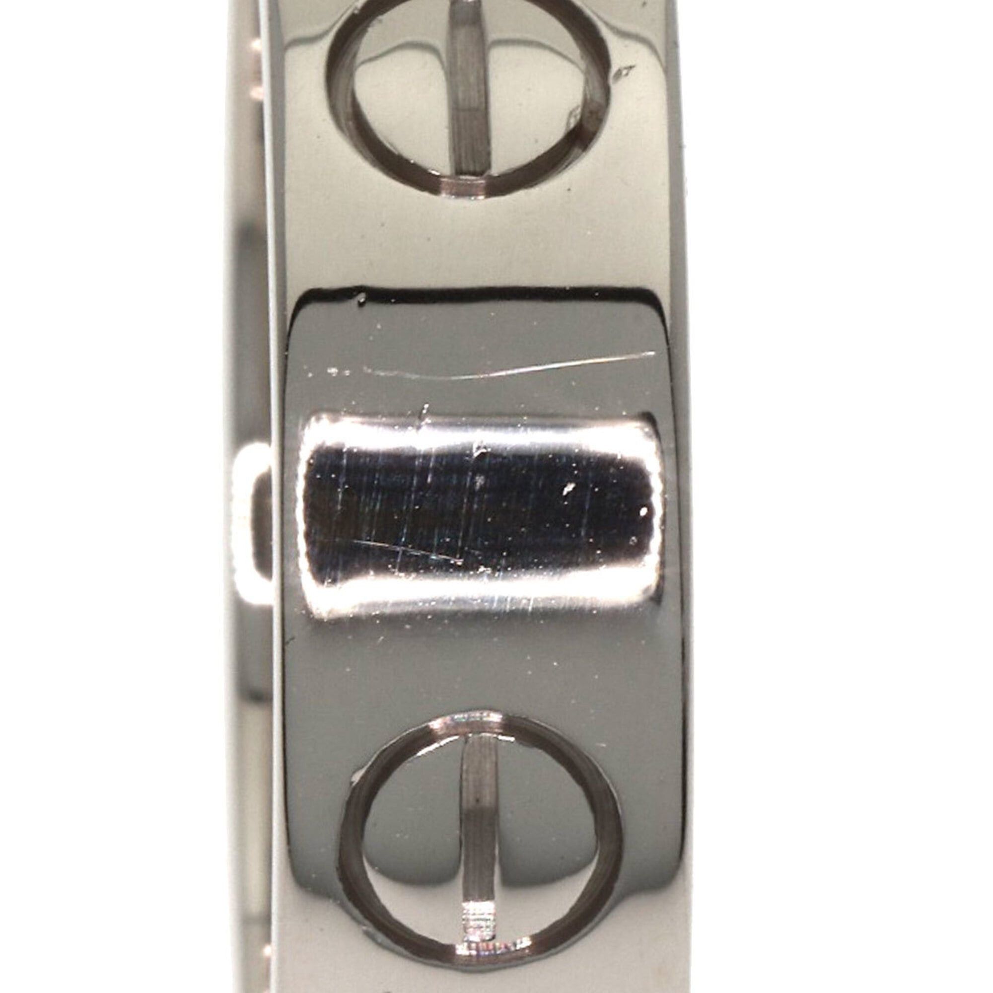 Cartier Cartier Love Ring #59, 18K White Gold, Women's Ring, CARTIER Size ONE SIZE - 8 Thumbnail