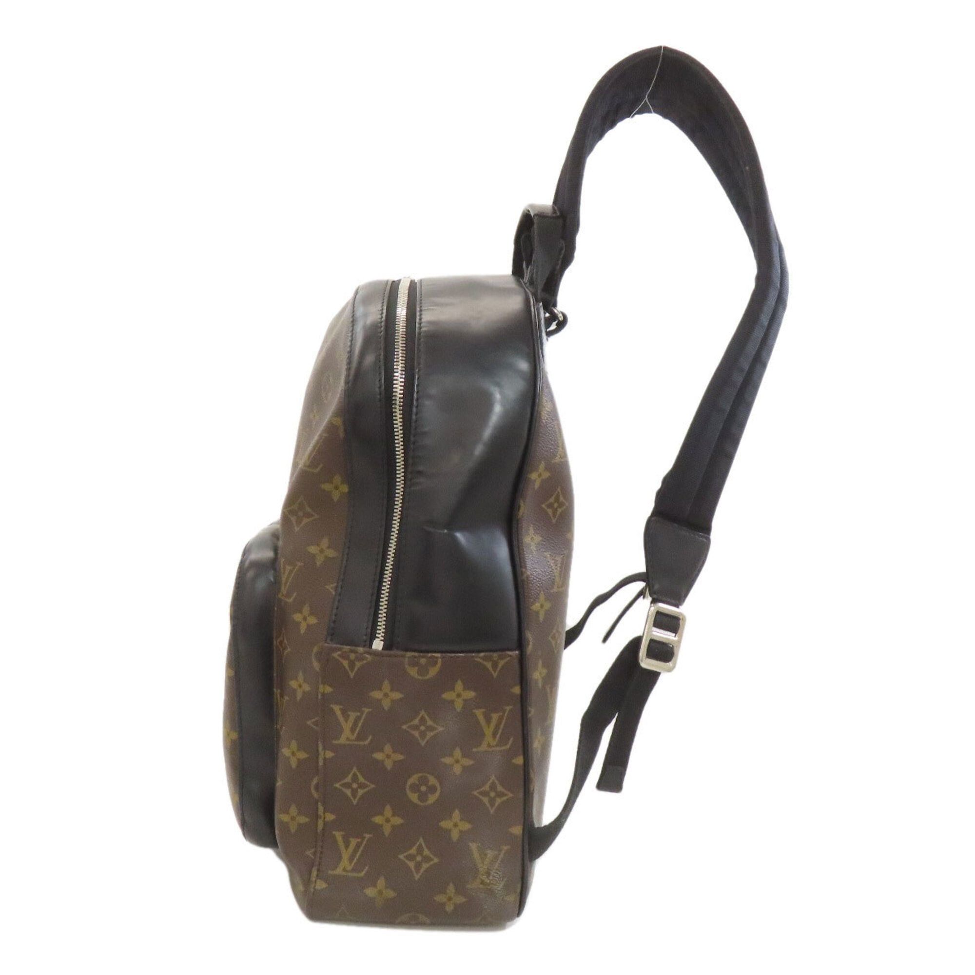Louis Vuitton Louis Vuitton M41530 Josh NV Backpack/Daypack Monogram Macassar Women's LOUIS VUITTON Size ONE SIZE - 3 Thumbnail