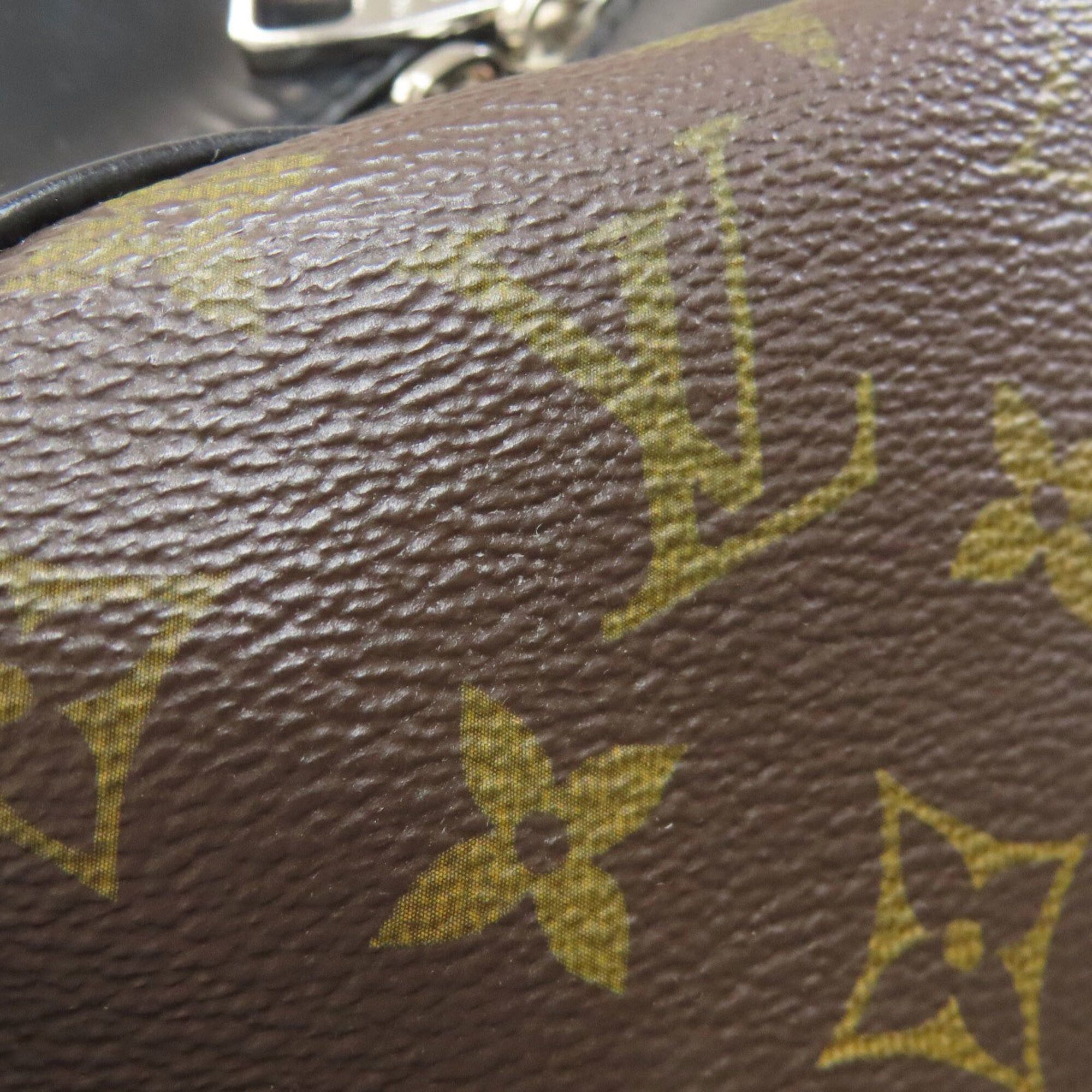 Louis Vuitton Louis Vuitton M41530 Josh NV Backpack/Daypack Monogram Macassar Women's LOUIS VUITTON Size ONE SIZE - 14 Thumbnail