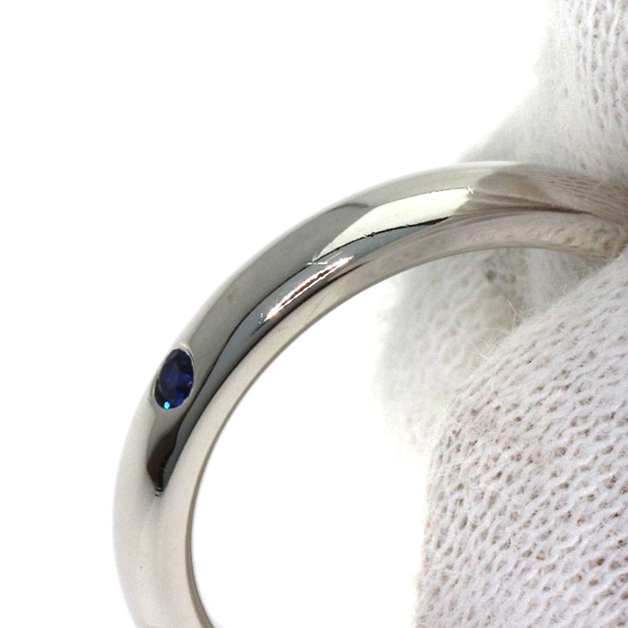 Tiffany & Co. Tiffany & Co. Stacking Band Sapphire Ring, Silver, Women's. Size ONE SIZE - 6 Thumbnail