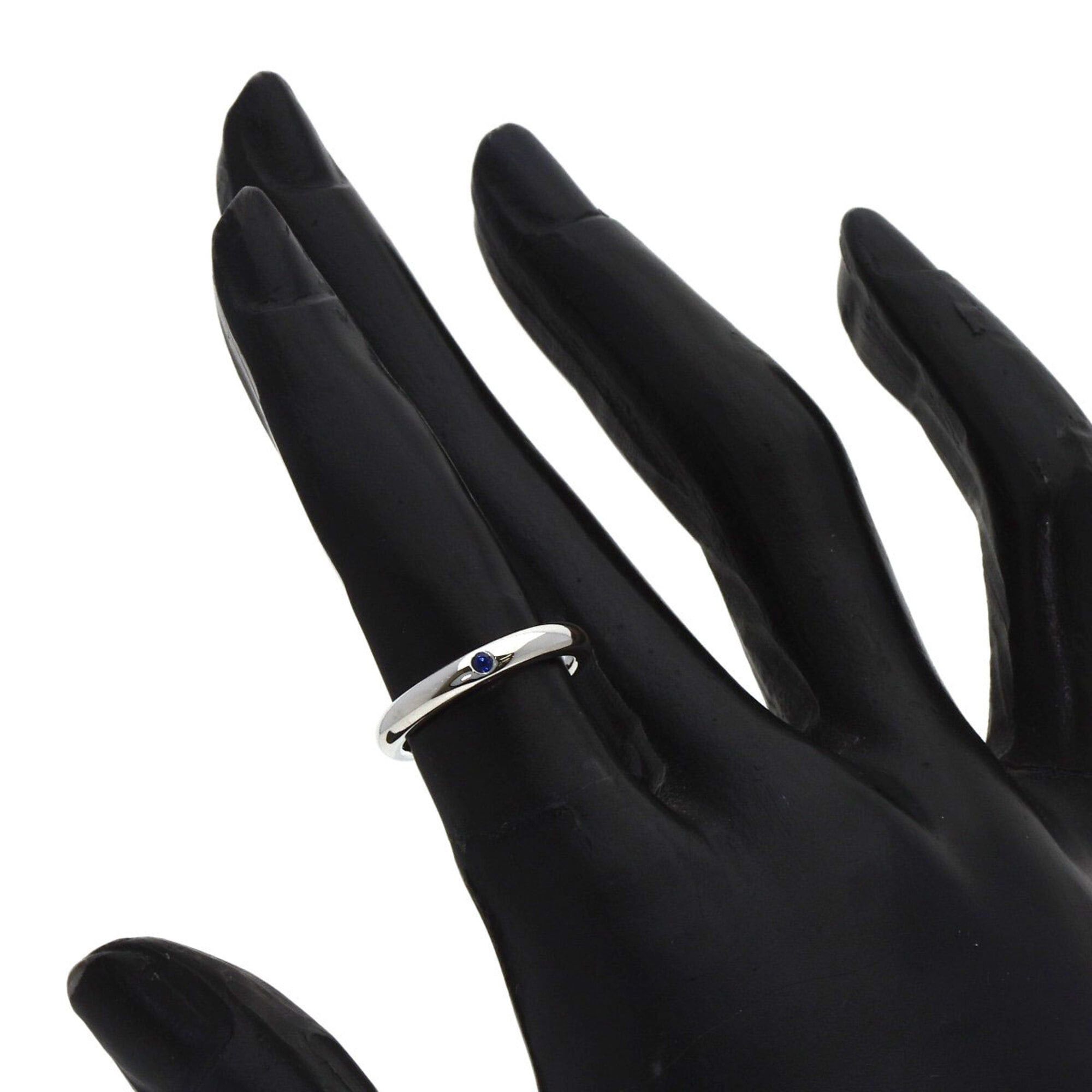 Tiffany & Co. Tiffany & Co. Stacking Band Sapphire Ring, Silver, Women's. Size ONE SIZE - 5 Thumbnail