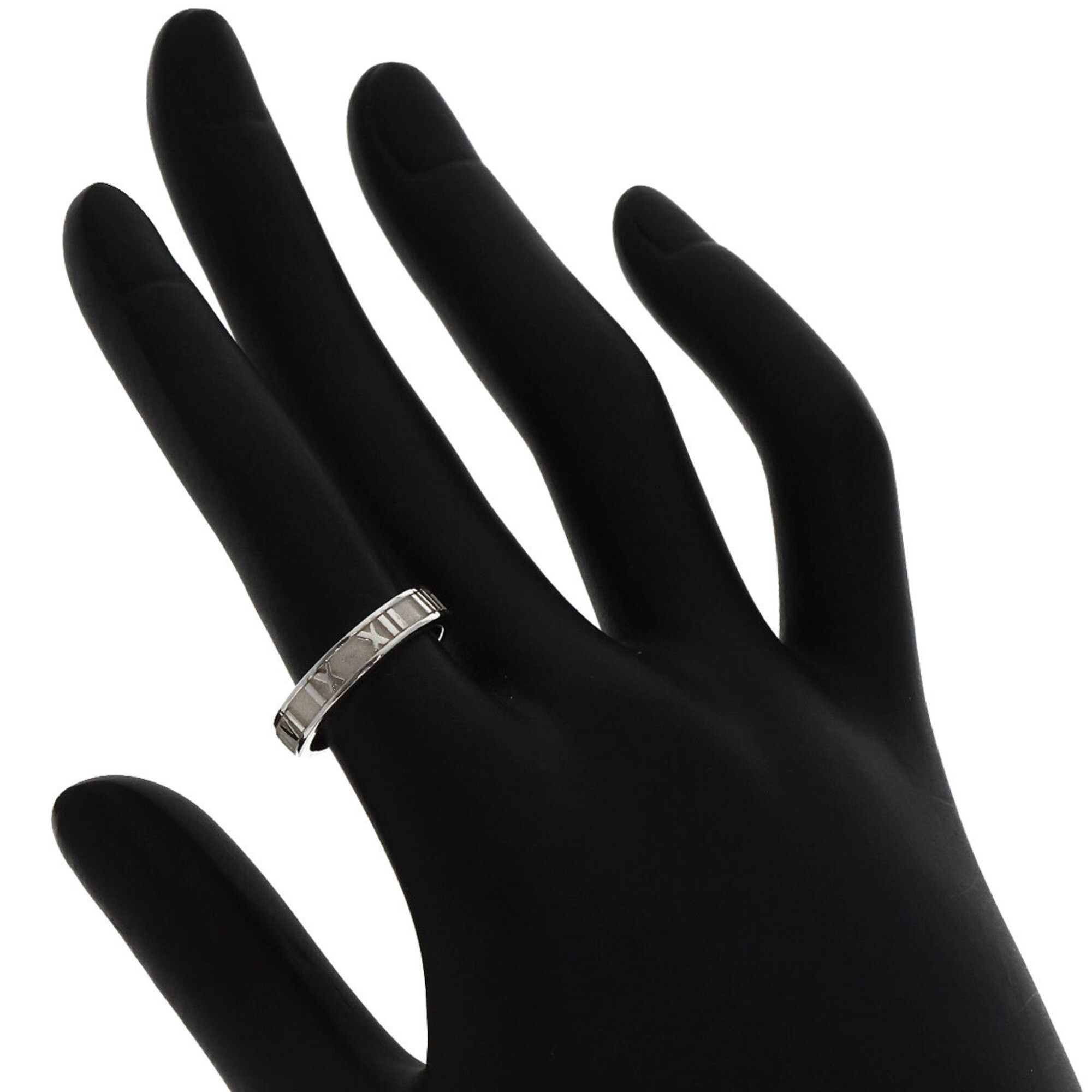 Tiffany & Co. Tiffany & Co. Atlas Narrow Ring, Silver, Women's. Size ONE SIZE - 7 Thumbnail