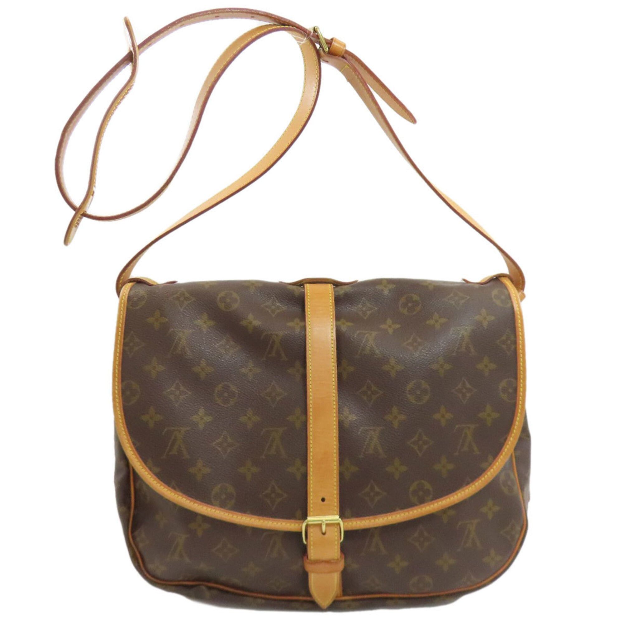 Louis Vuitton Louis Vuitton M42254 Saumur 35 Shoulder Bag, Monogram Canvas, Women's LOUIS VUITTON Size ONE SIZE - 2 Thumbnail