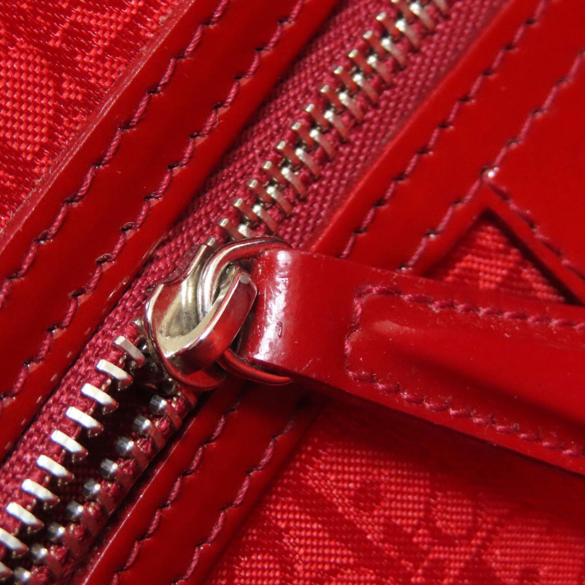 Dior Christian Dior Lady 2-Way Handbag, Enamel, Women's. Size ONE SIZE - 9 Thumbnail