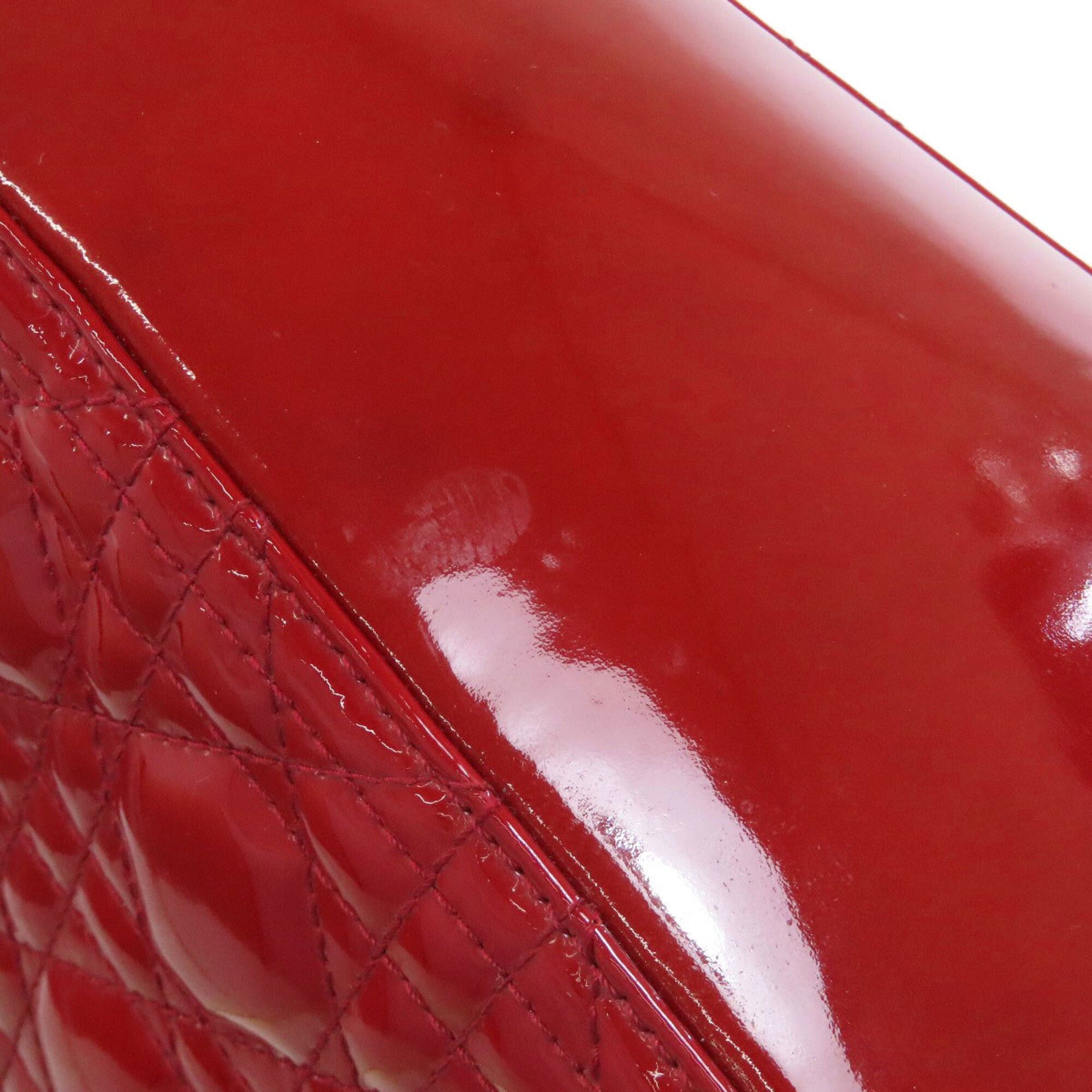 Dior Christian Dior Lady 2-Way Handbag, Enamel, Women's. Size ONE SIZE - 15 Thumbnail