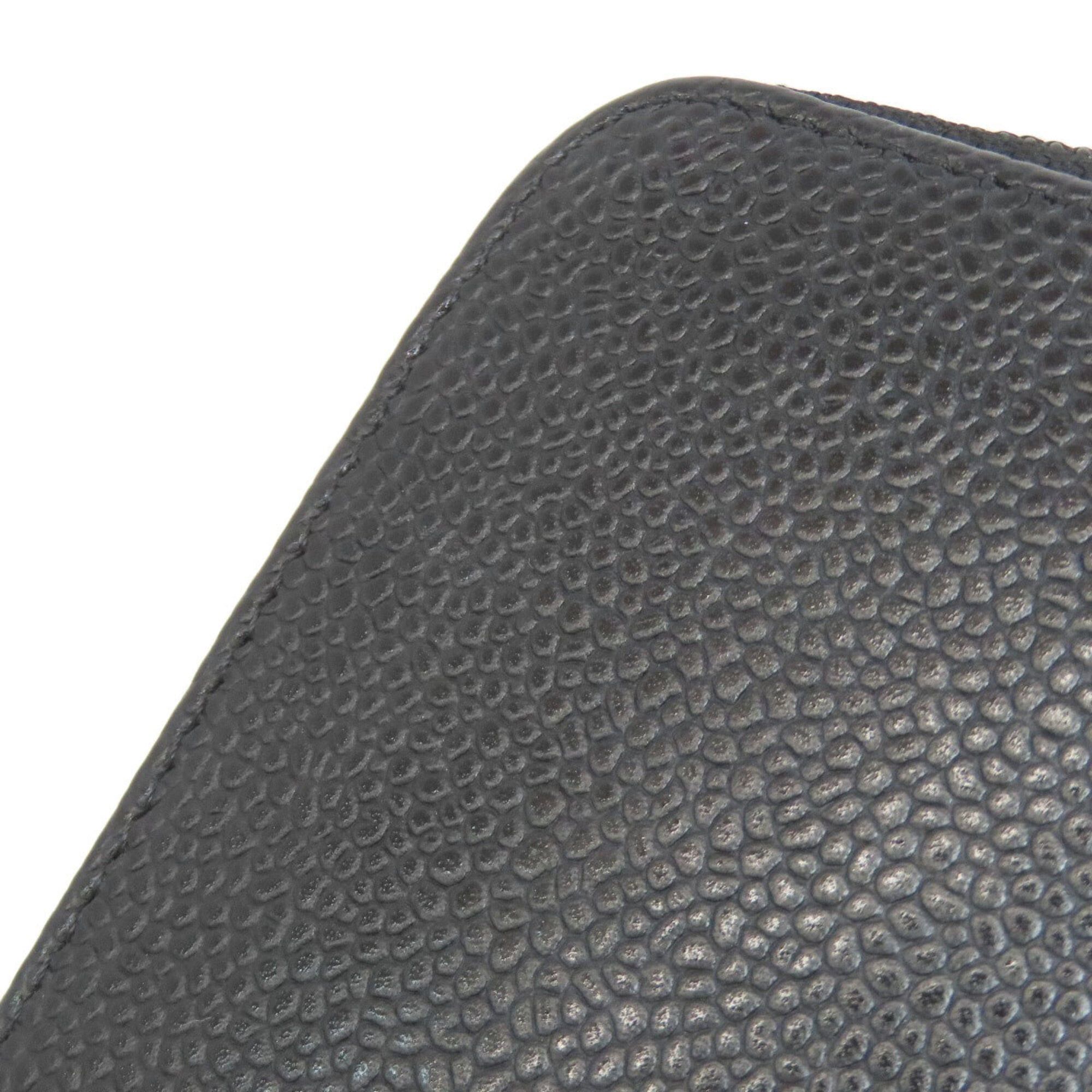Chanel Chanel Coco Mark Silver Hardware Long Wallet Grained Calfskin Women's CHANEL Size ONE SIZE - 11 Thumbnail