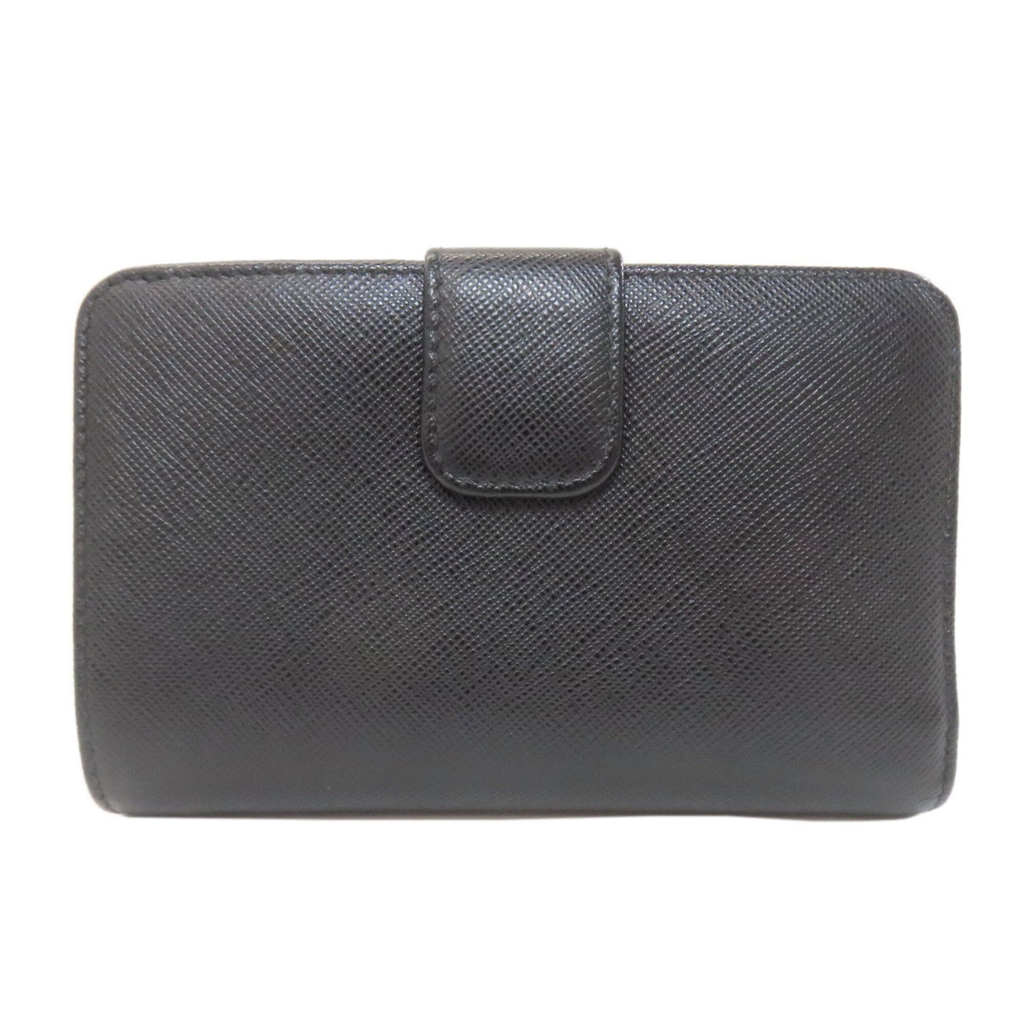 Prada Prada 1ML225 Lip Charm Bi-fold Wallet Saffiano Leather Women's PRADA Size ONE SIZE - 2 Thumbnail