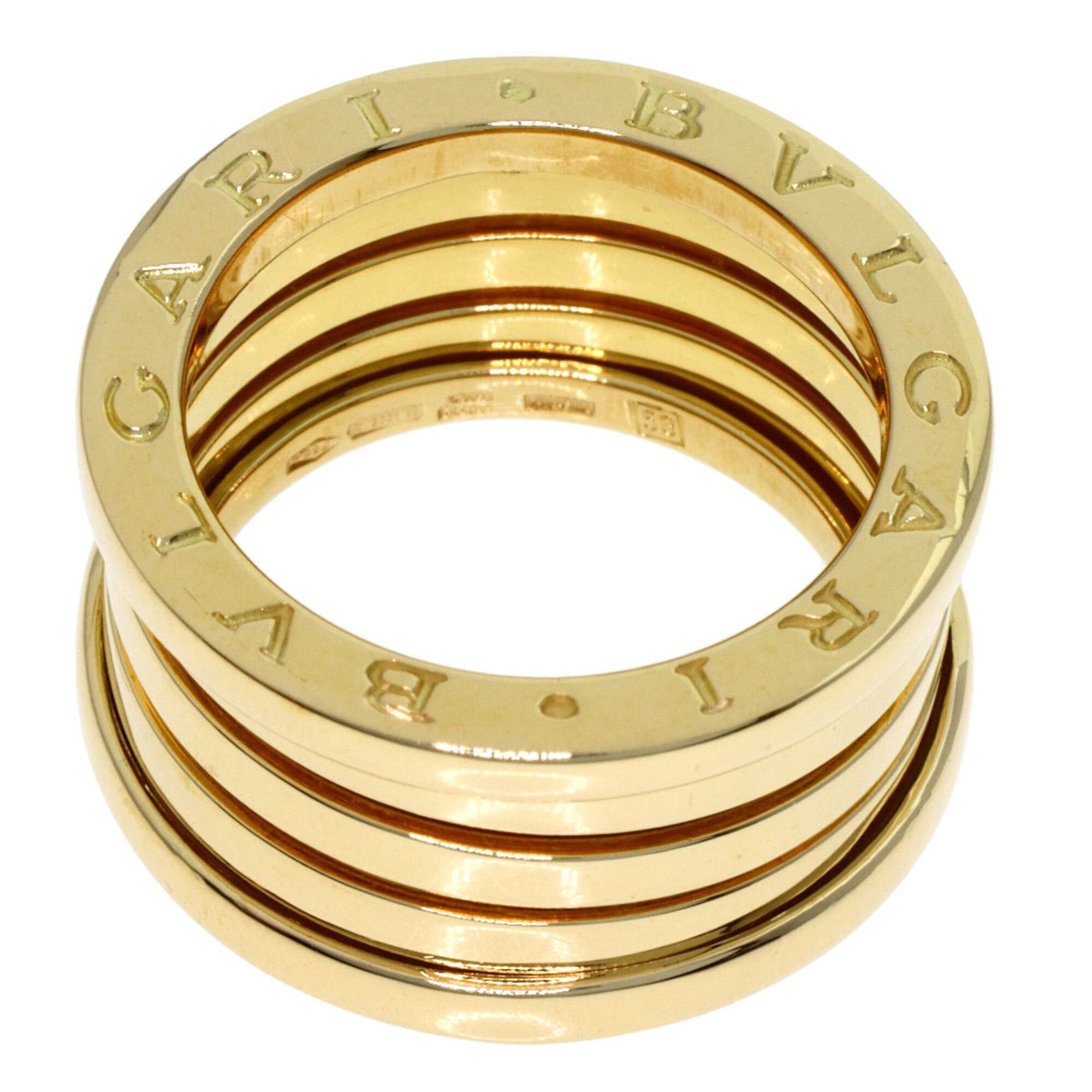 Bvlgari BVLGARI B-zero1 4-band ring #53, 18K yellow gold, women's. Size ONE SIZE - 4 Thumbnail