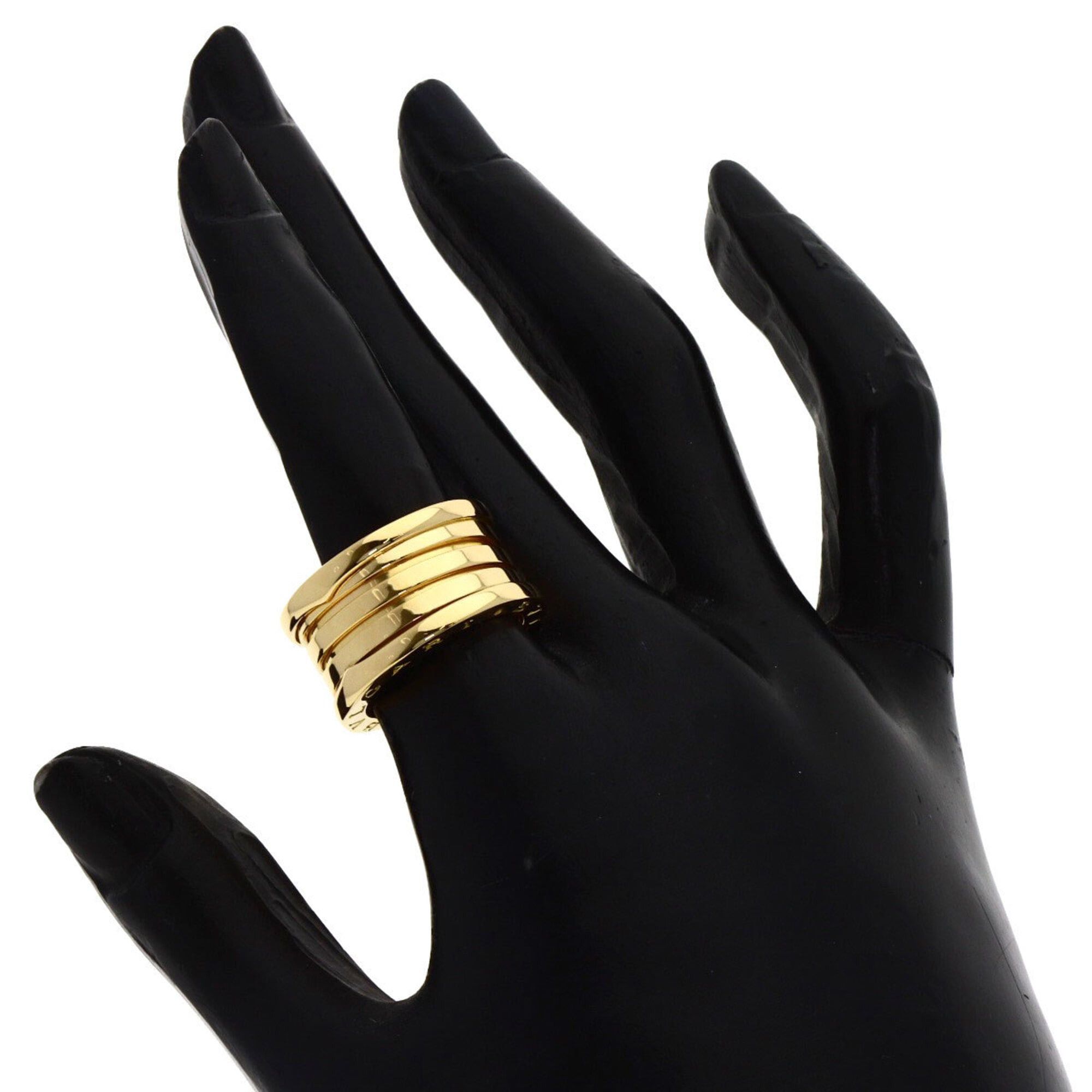 Bvlgari BVLGARI B-zero1 4-band ring #53, 18K yellow gold, women's. Size ONE SIZE - 5 Thumbnail