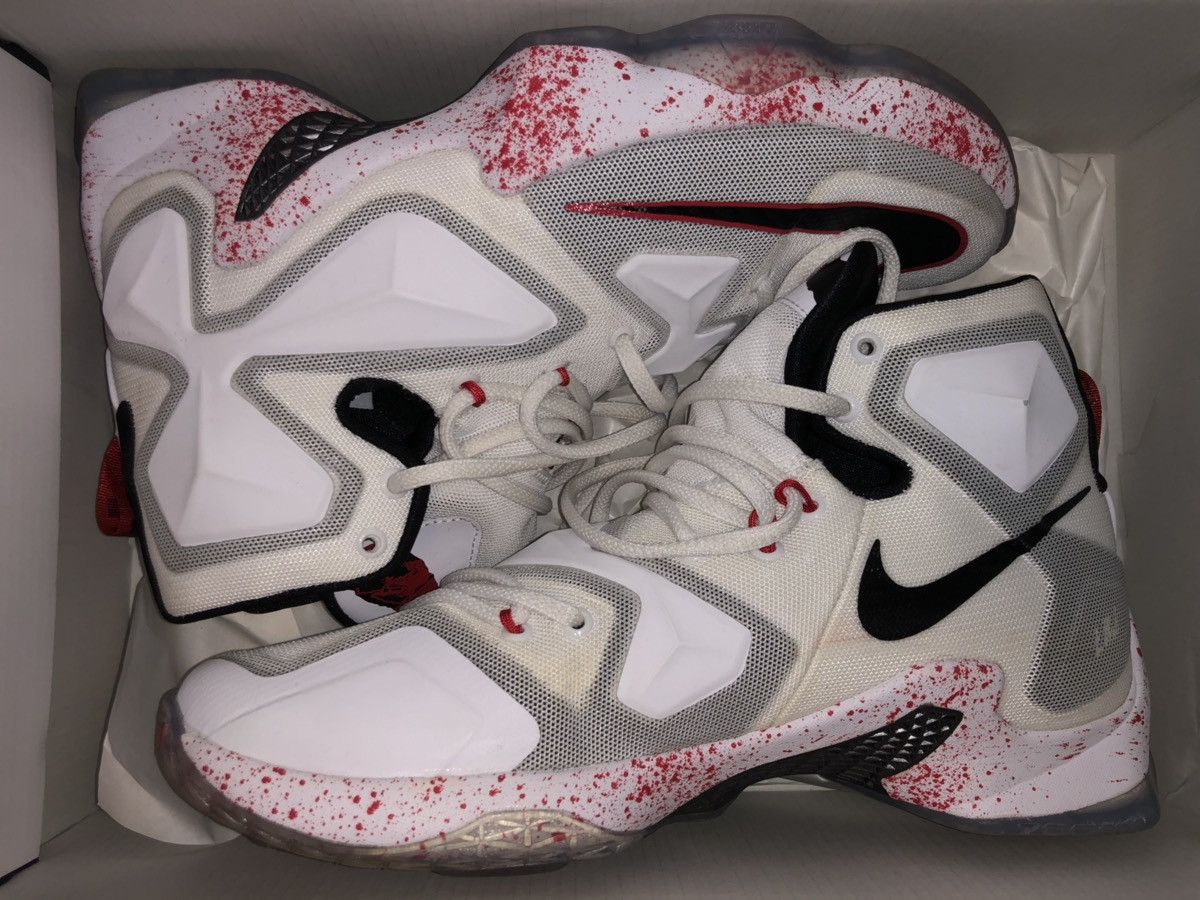 Nike Lebron 13 Friday The 13th 2015 Grailed