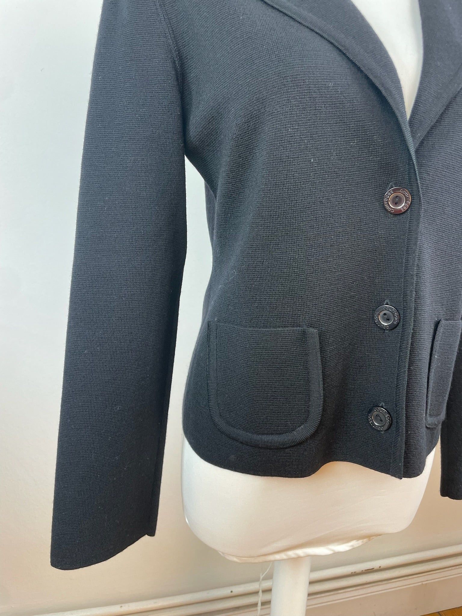 Courreges Vintage Blazer Black M Size S / US 4 / IT 40 - 13 Thumbnail