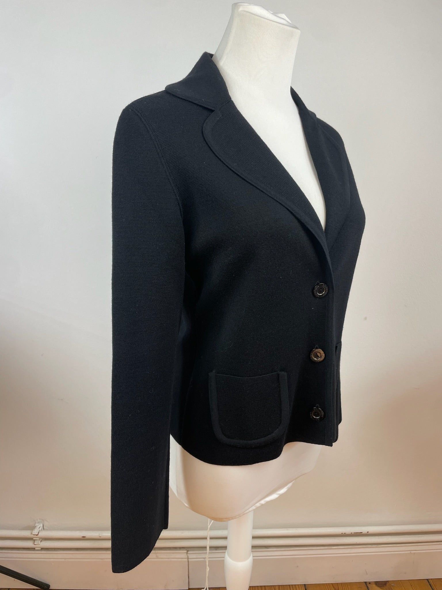 Courreges Vintage Blazer Black M Size S / US 4 / IT 40 - 8 Thumbnail