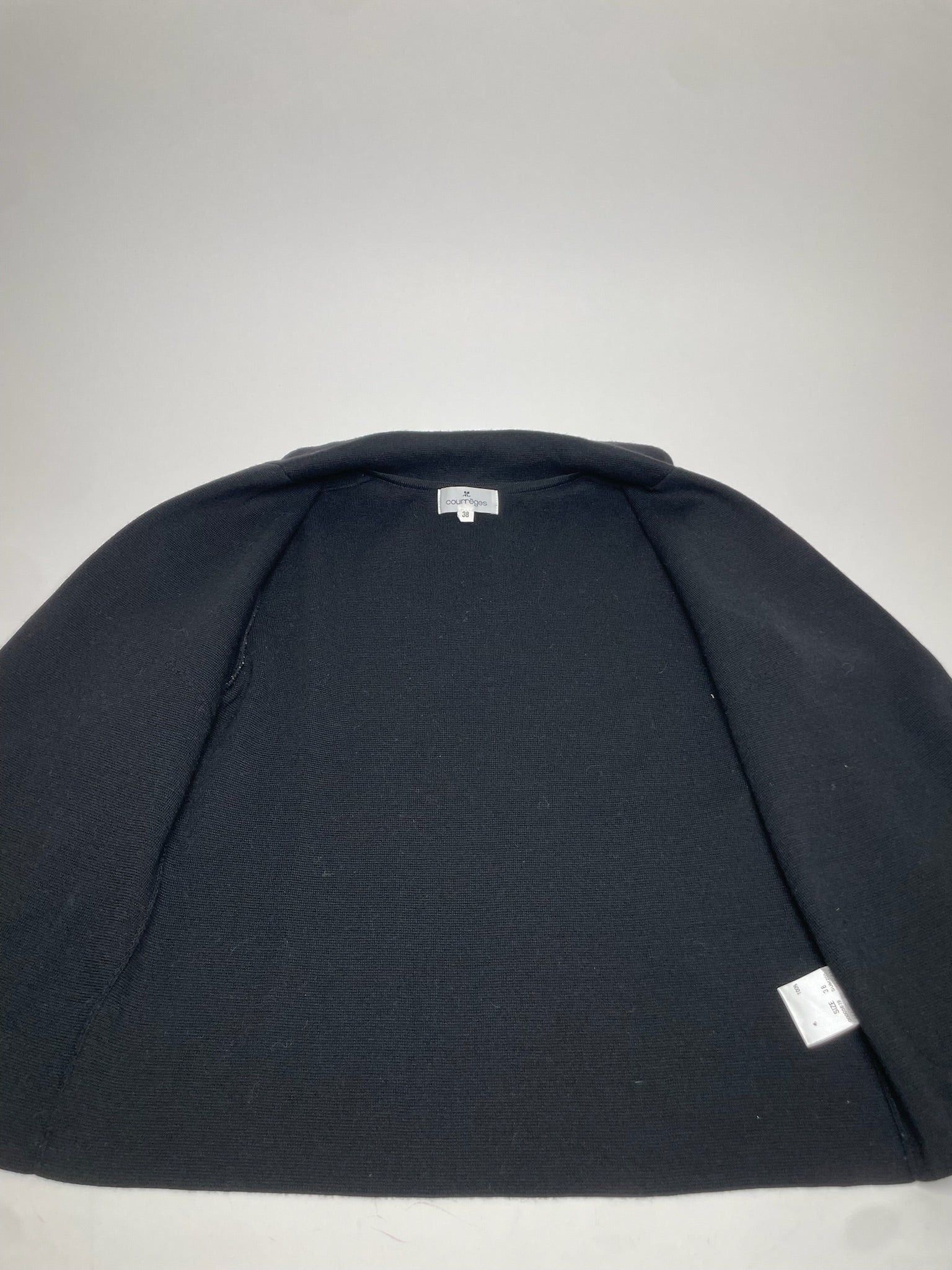 Courreges Vintage Blazer Black M Size S / US 4 / IT 40 - 7 Thumbnail